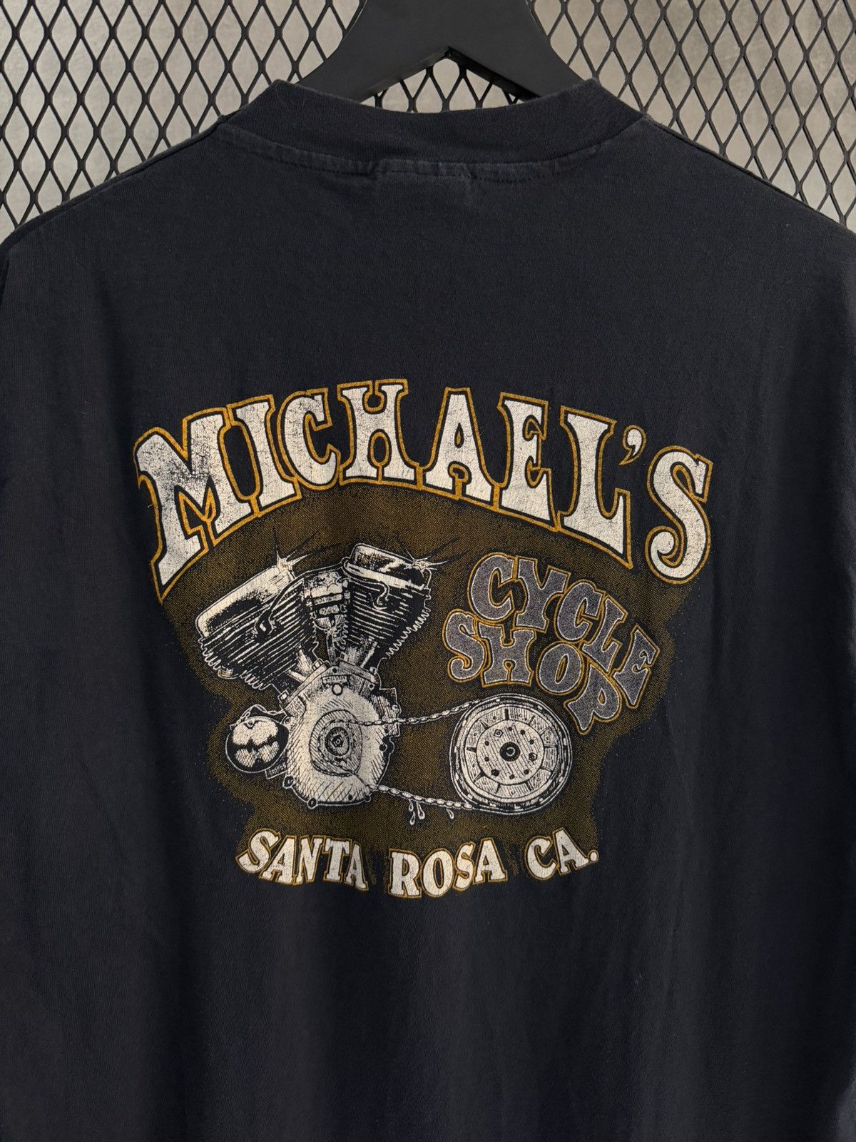 Harley Davidson Vintage 1980s Harley Davidson Santa Rosa CA Size US XL / EU 56 / 4 - 4 Thumbnail