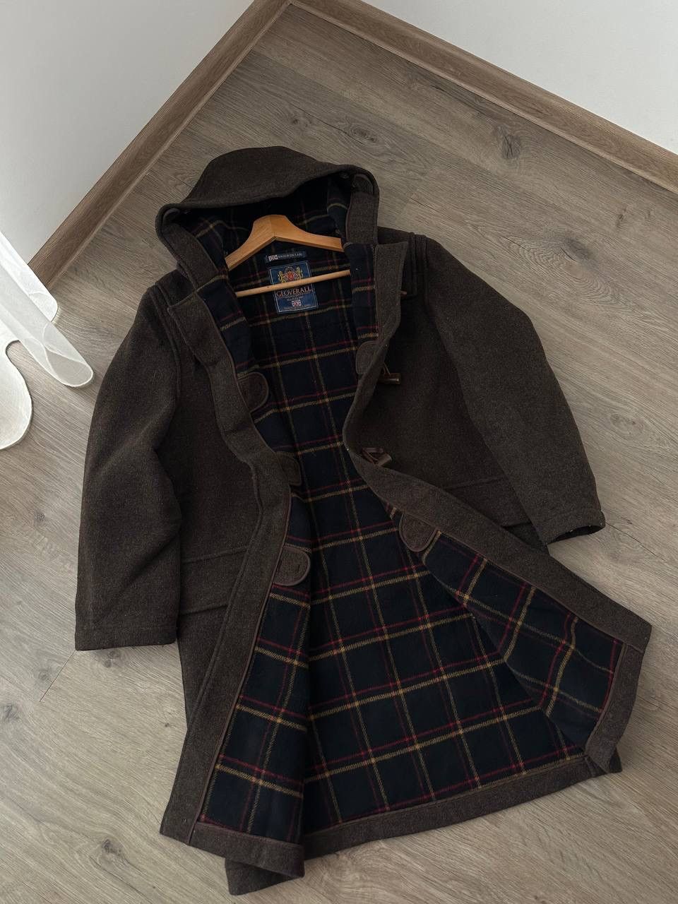 Gloverall × Japanese Brand × Vintage Vintage Gloverall England Wool Coats Brown Jacket Size US M / EU 48-50 / 2 - 13 Thumbnail