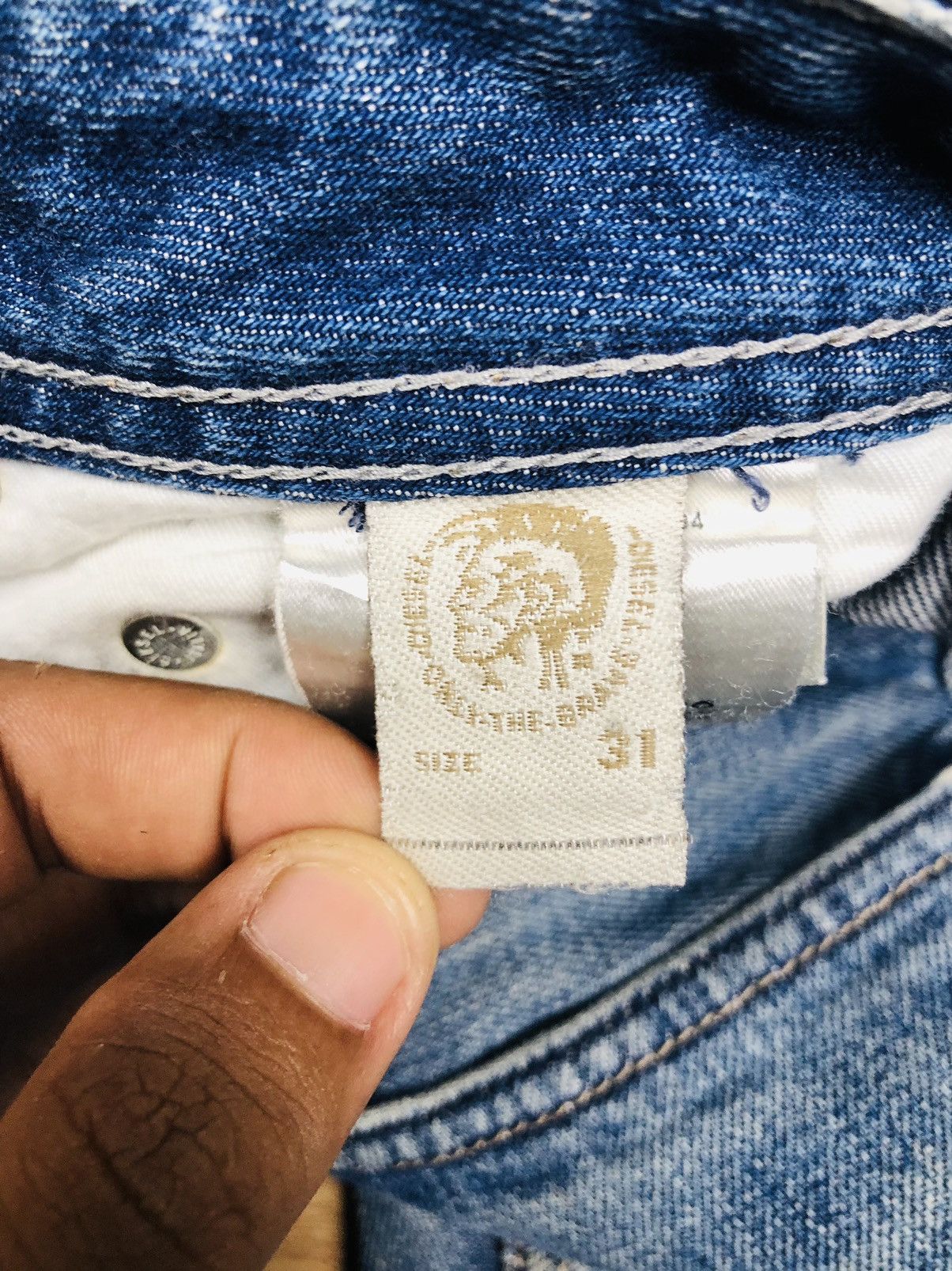Diesel Diesel Industry Distress Jeans (33) Size US 31 - 11 Thumbnail