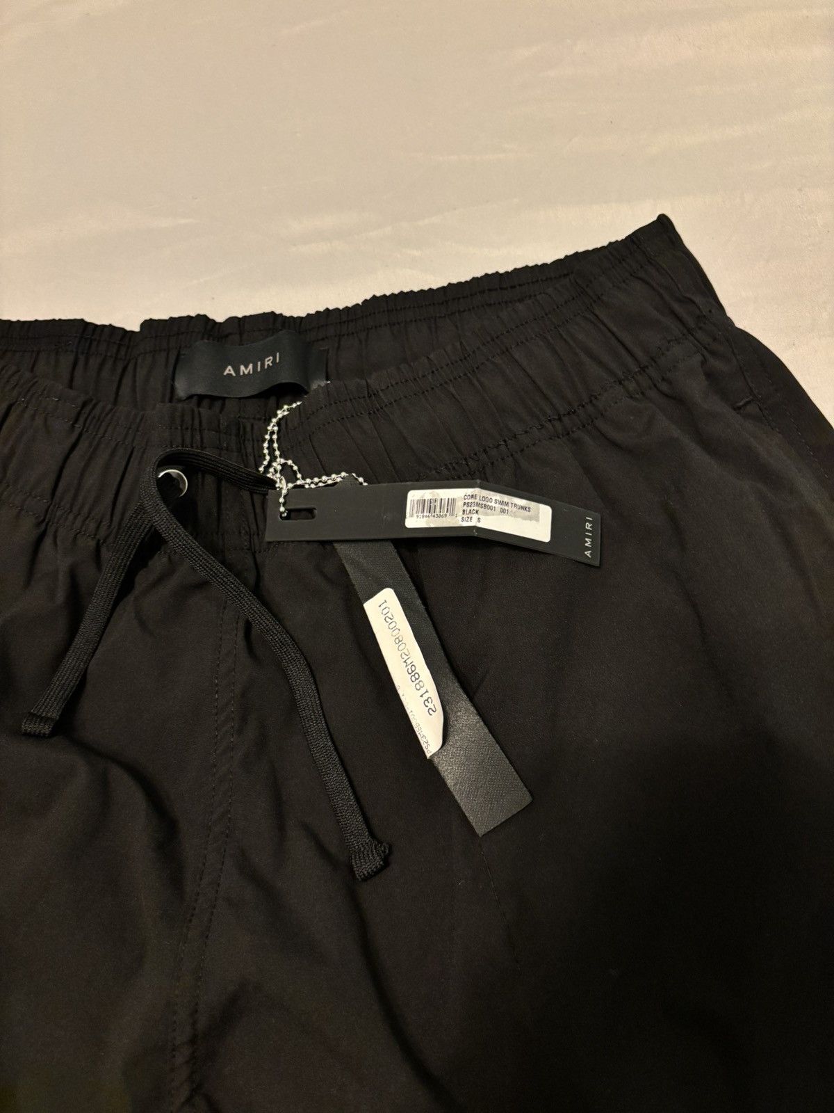 Amiri Amiri Black Core Swim Shorts Size US 30 / EU 46 - 5 Thumbnail