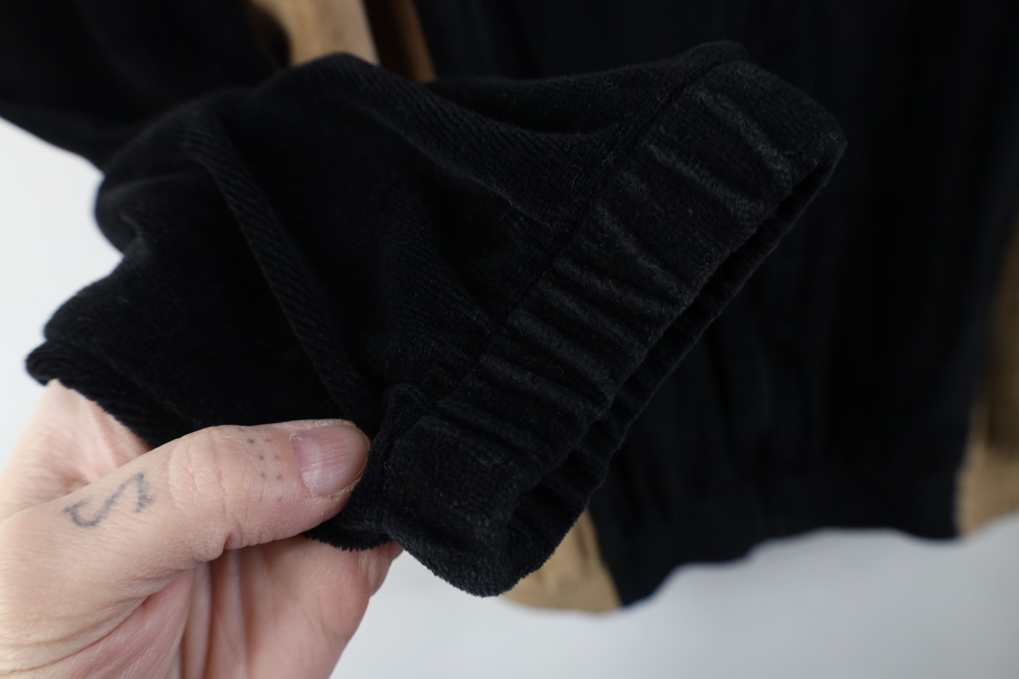 Vintage Vintage Y2K Streetwear Block Velour Track Jacket Mafia Mob Size US M / EU 48-50 / 2 - 7 Thumbnail
