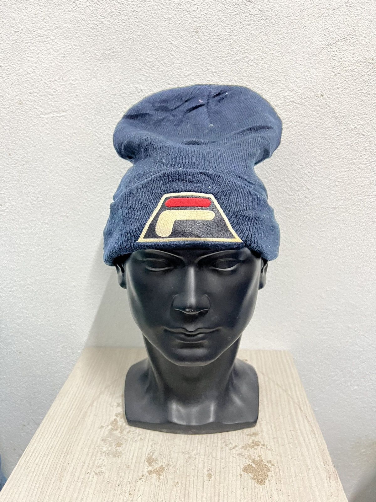 Fila Fila Big Logo Beanie Hat Size ONE SIZE - 2 Thumbnail