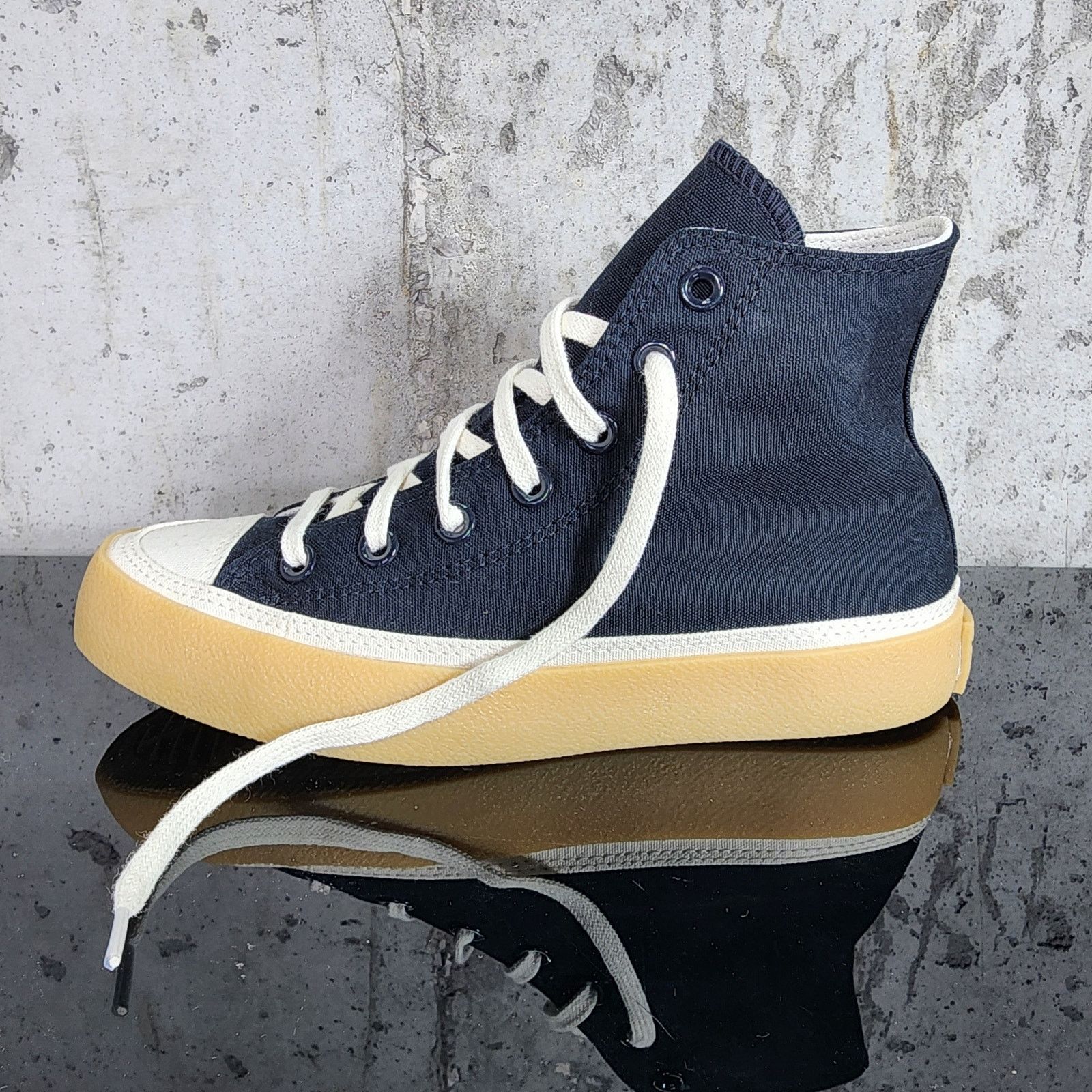 Converse Converse Chuck Taylor All Star Retro Rubber High Top Black Size US 8 / IT 38 - 2 Thumbnail