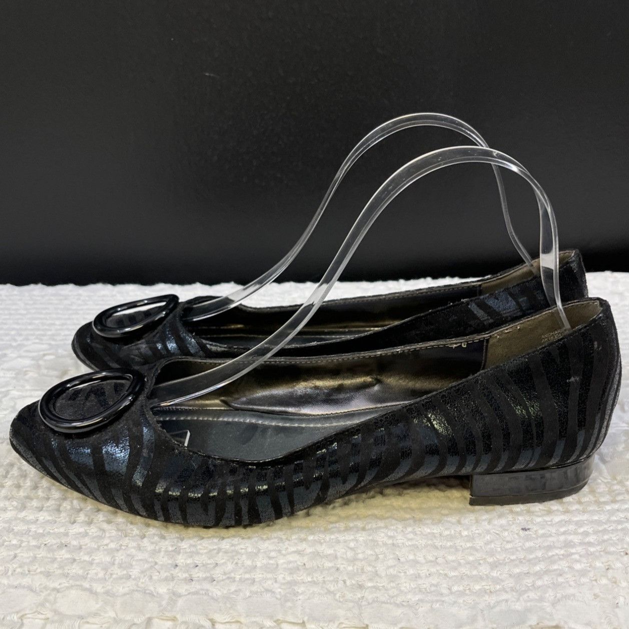 Anne Klein Anne Klein Ohare Women's Black Shoes/Flats Sz 9M SKU 5077 Size US 9 / IT 39 - 4 Thumbnail