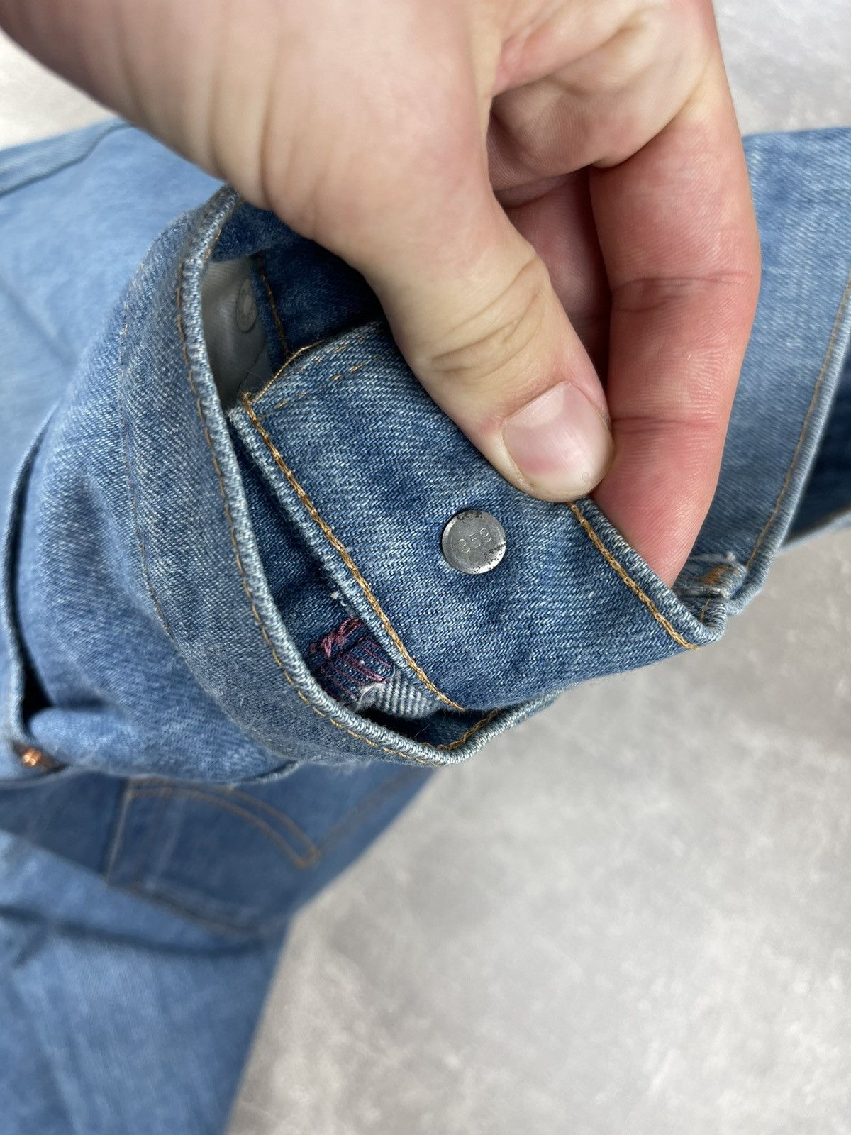 Levi's × Levi's Vintage Clothing × Vintage Levi’s 505 XX Vintage 90s Faded Jeans For Japanese Size US 31 - 10 Thumbnail