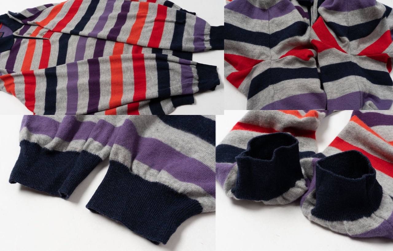 Paul & Shark 🔵PAUL & SHARK Yachting Striped Wool Jumper Sweater Polo Size US XL / EU 56 / 4 - 5 Thumbnail