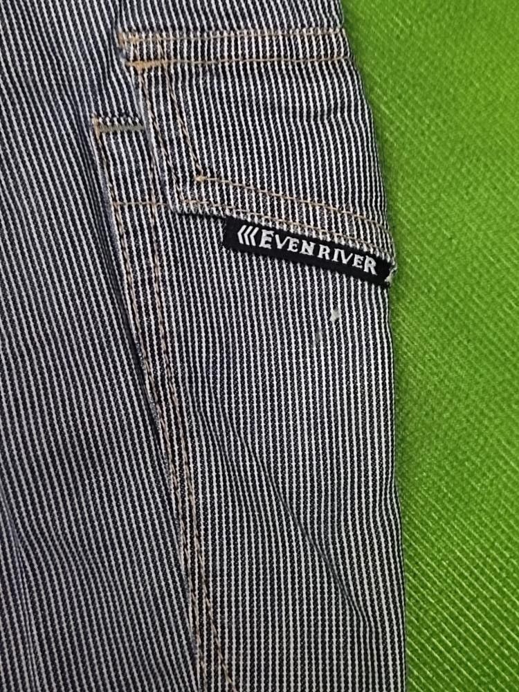 Japanese Brand × Vintage EVENRIVER VINTAGE BONDAGE CARGO STRIPE JEANS Size US 36 / EU 52 - 6 Thumbnail