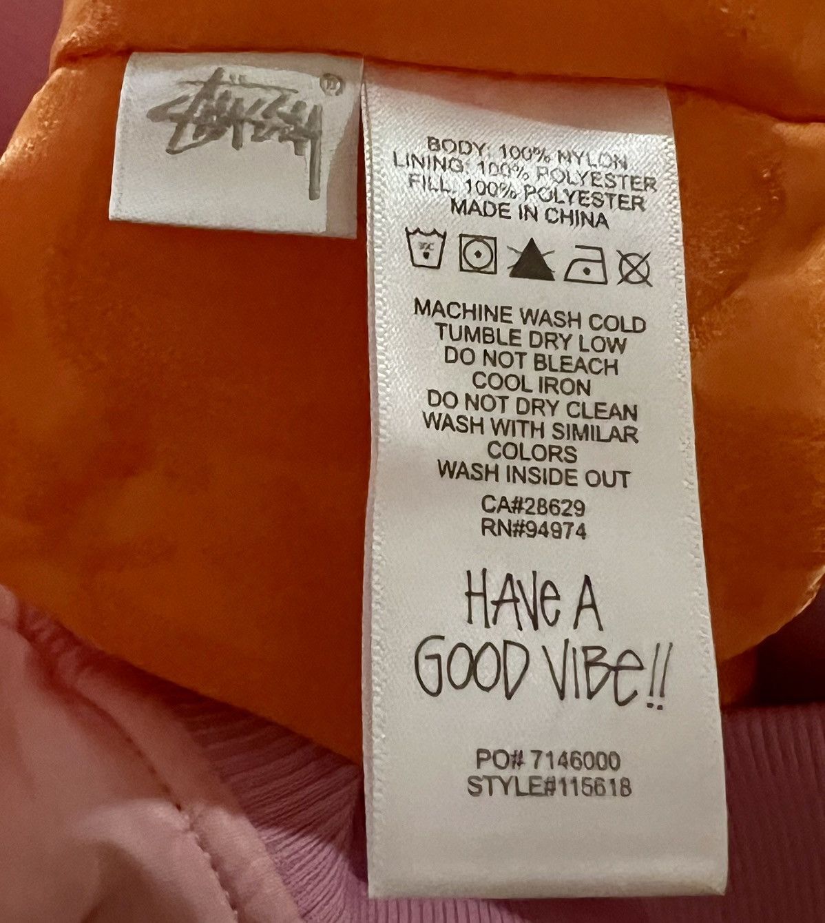 Stussy Stussy Dyed Nylon Bomber Jacket Size US L / EU 52-54 / 3 - 7 Thumbnail