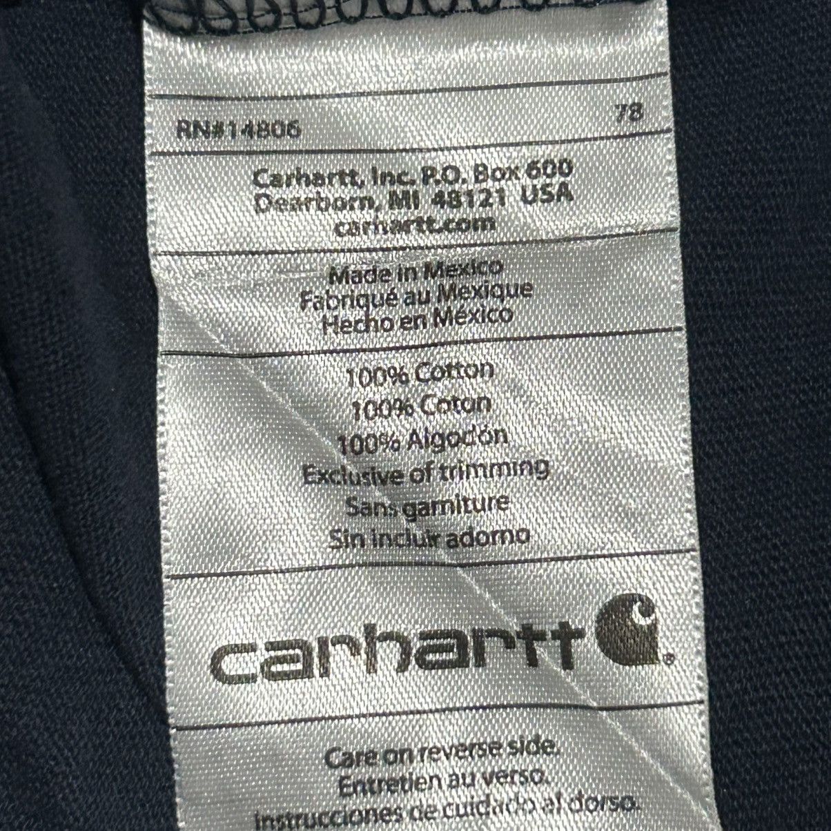 Carhartt Carhartt tshirt navy vintage Size US XXL / EU 58 / 5 - 4 Thumbnail