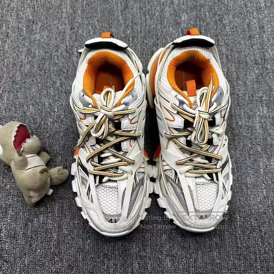 Balenciaga Track 41 White Orange.