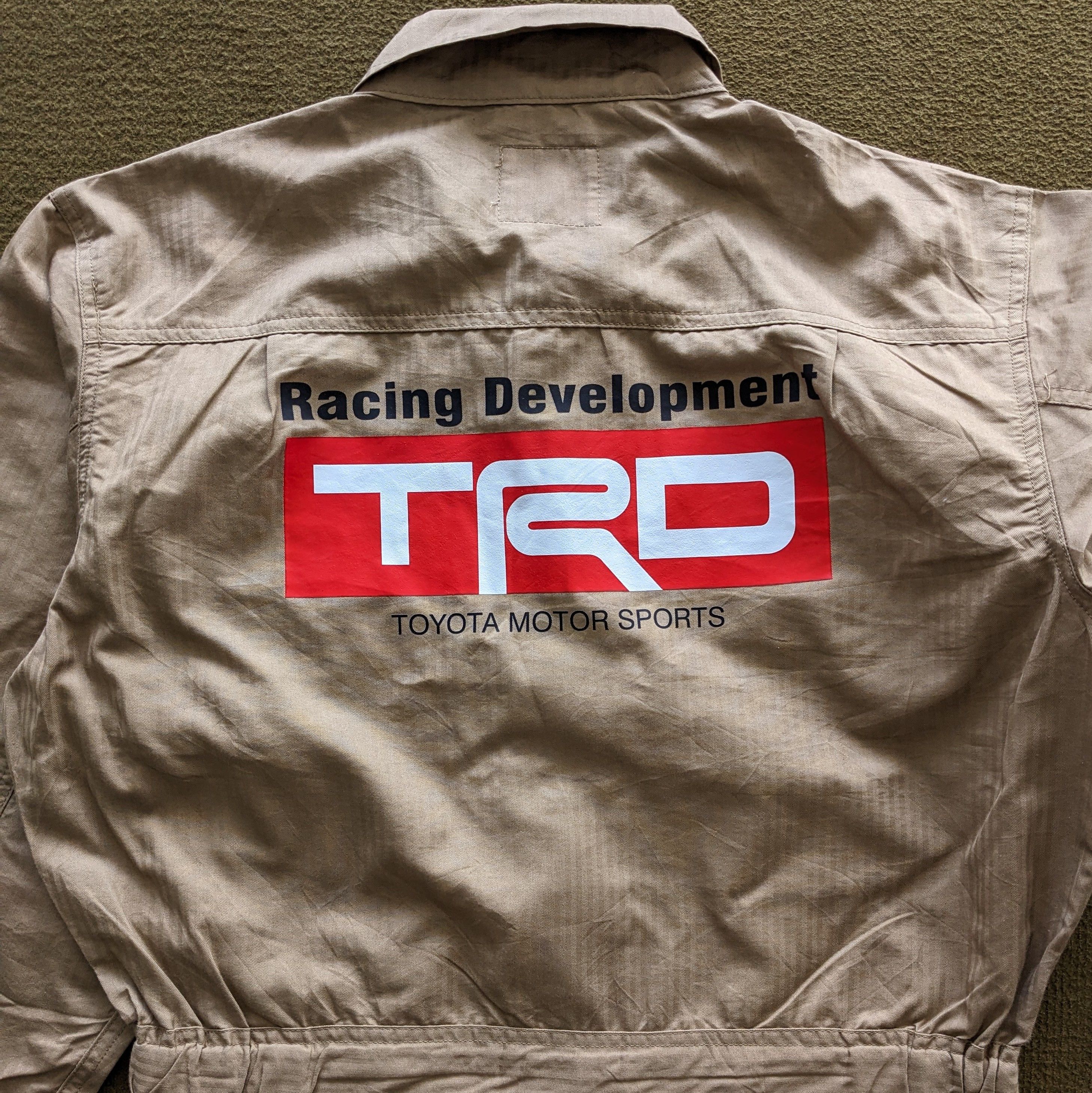 Vintage Vintage TRD TOYOTA Racing Coverall Workwear Custom Jacket Size US S / EU 44-46 / 1 - 2 Thumbnail