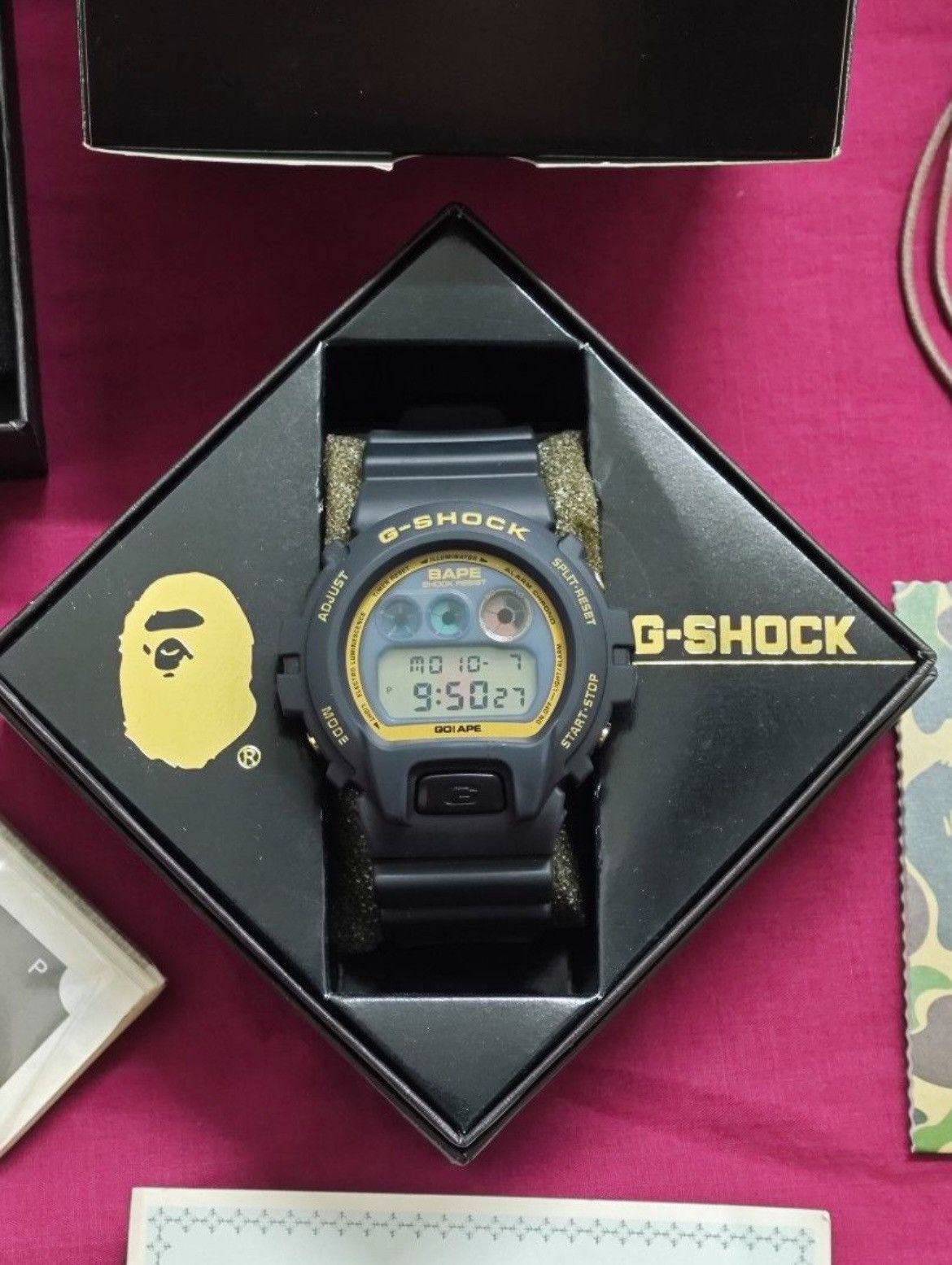Vintage 2008 G-Shock x Bathing Ape BAPE Ltd Edition (NOS)