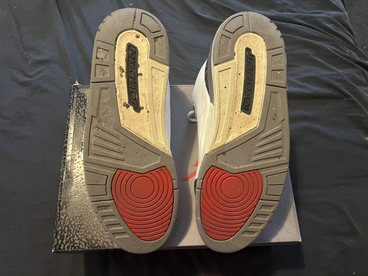 Jordan Brand Jordan 3 Retro "Cement Grey" Size US 13 / EU 46 - 4 Thumbnail