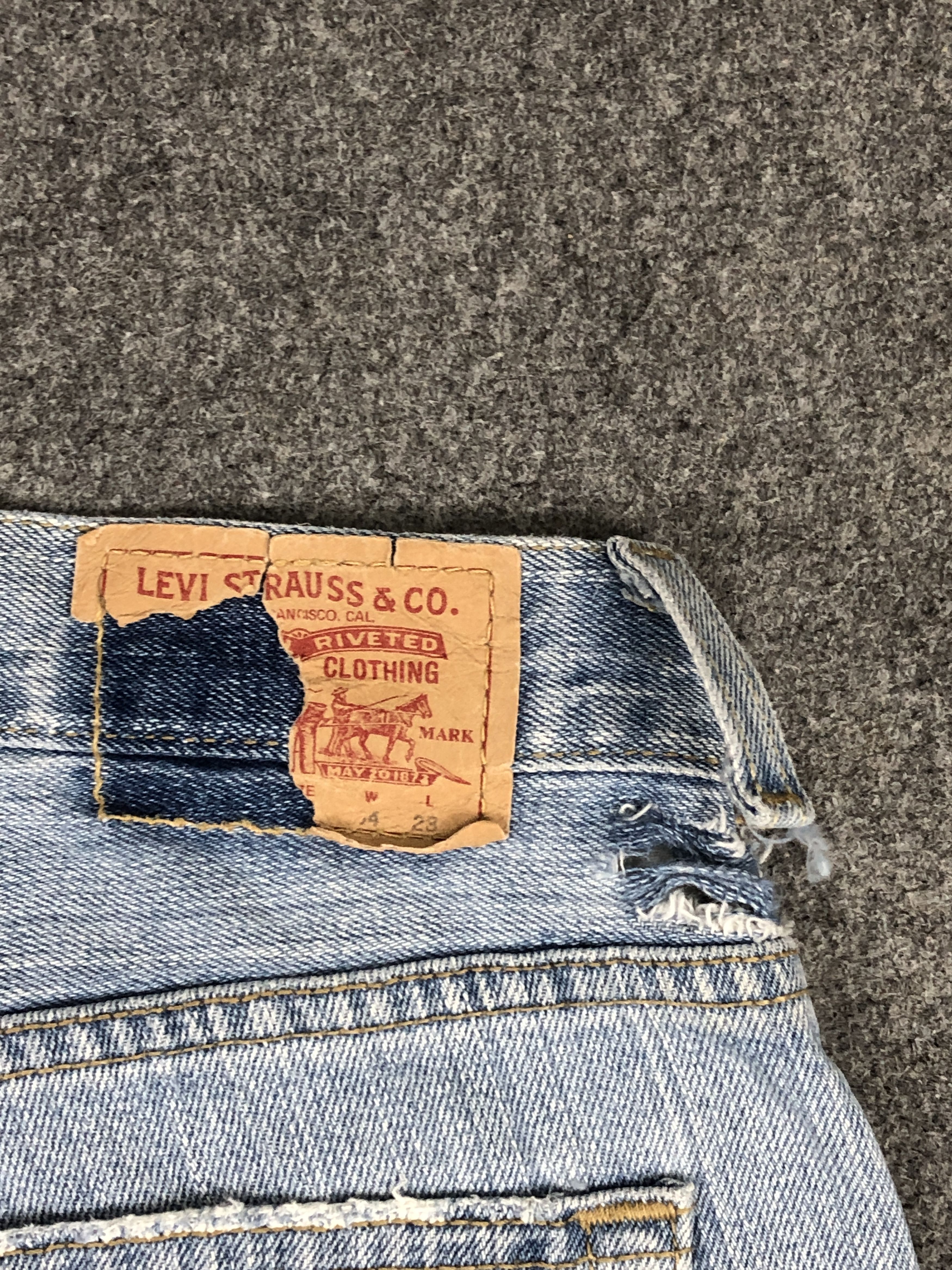 Levi's × Vintage Vintage Levis 569 Light Washed Jeans DP2365 Size US 34 / EU 50 - 5 Thumbnail