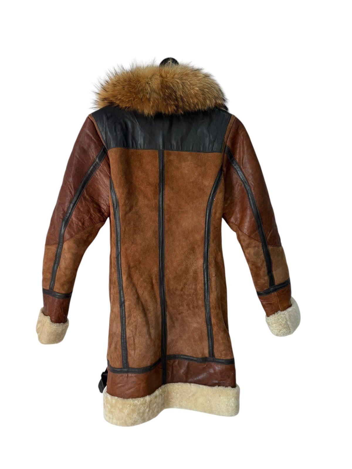 Avirex Avirex Sheepskin Long Jacket B3 Style Jacket With Fur Size M / US 6-8 / IT 42-44 - 7 Thumbnail