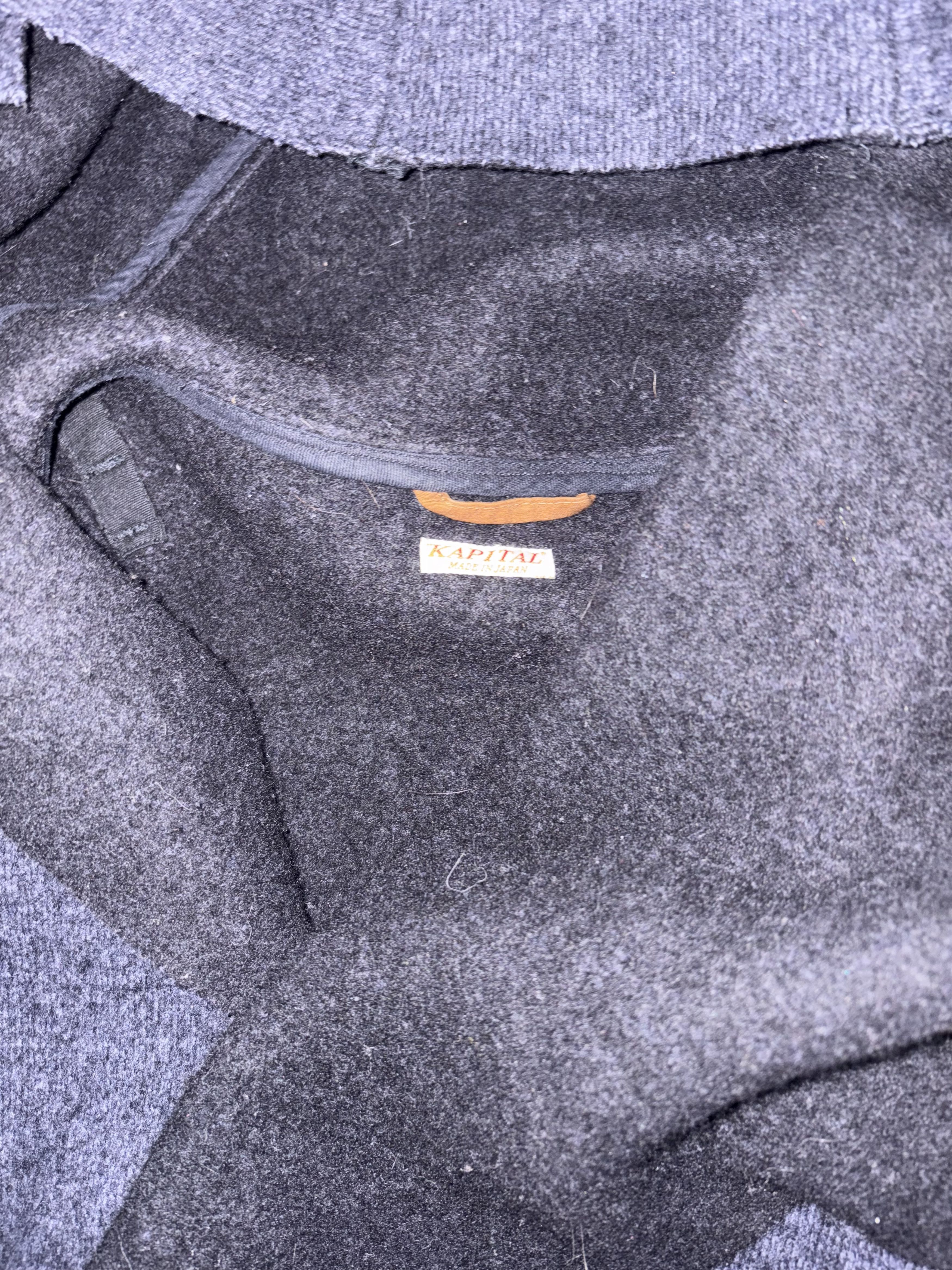 Kapital Kapital Navy Wool Duffle Coat Size S / US 4 / IT 40 - 4 Thumbnail