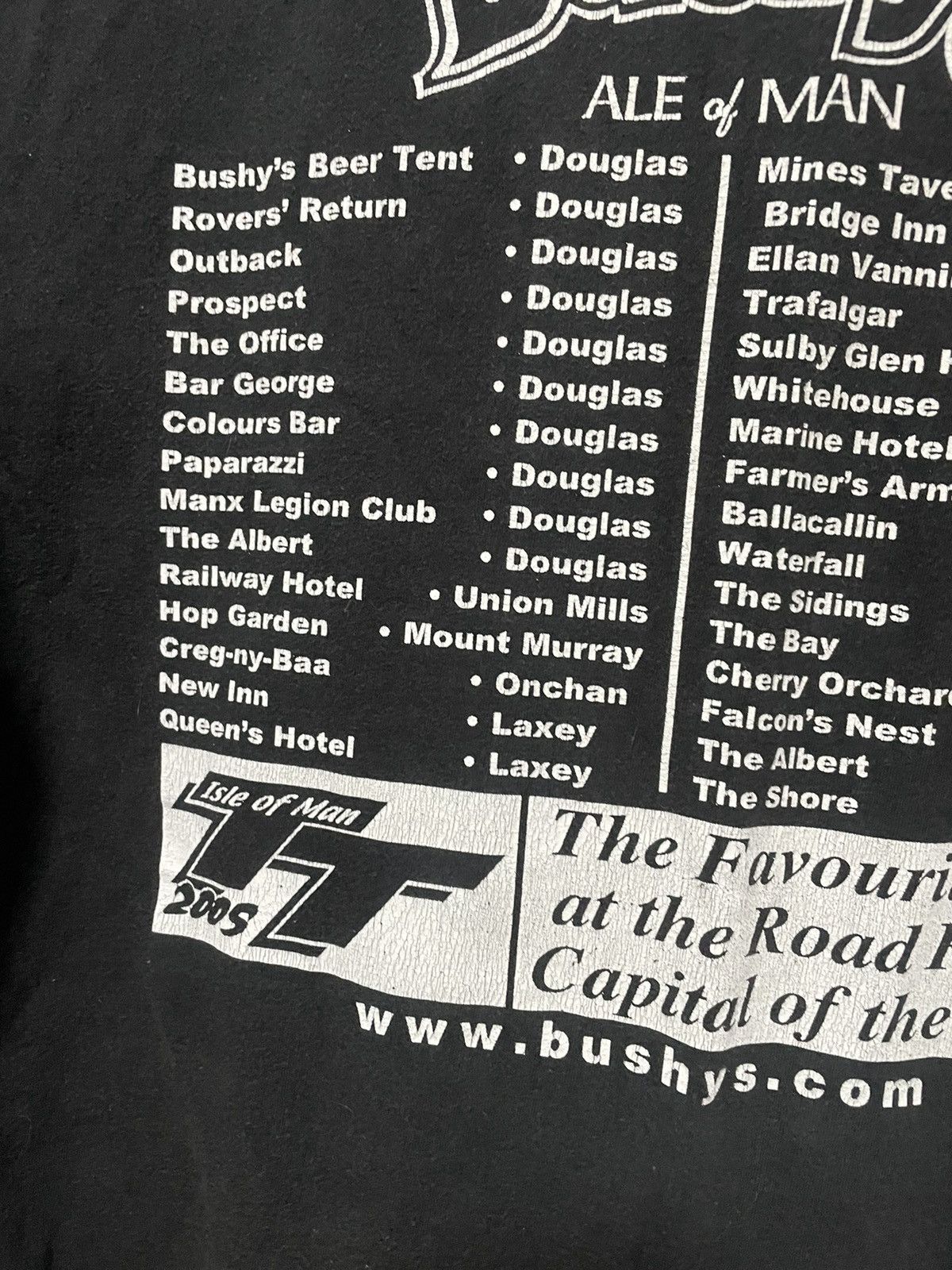 Vintage Bushy’s Beer Isle of Man 2005 Vintage Graphic Promo Tee XL Size US XL / EU 56 / 4 - 12 Thumbnail