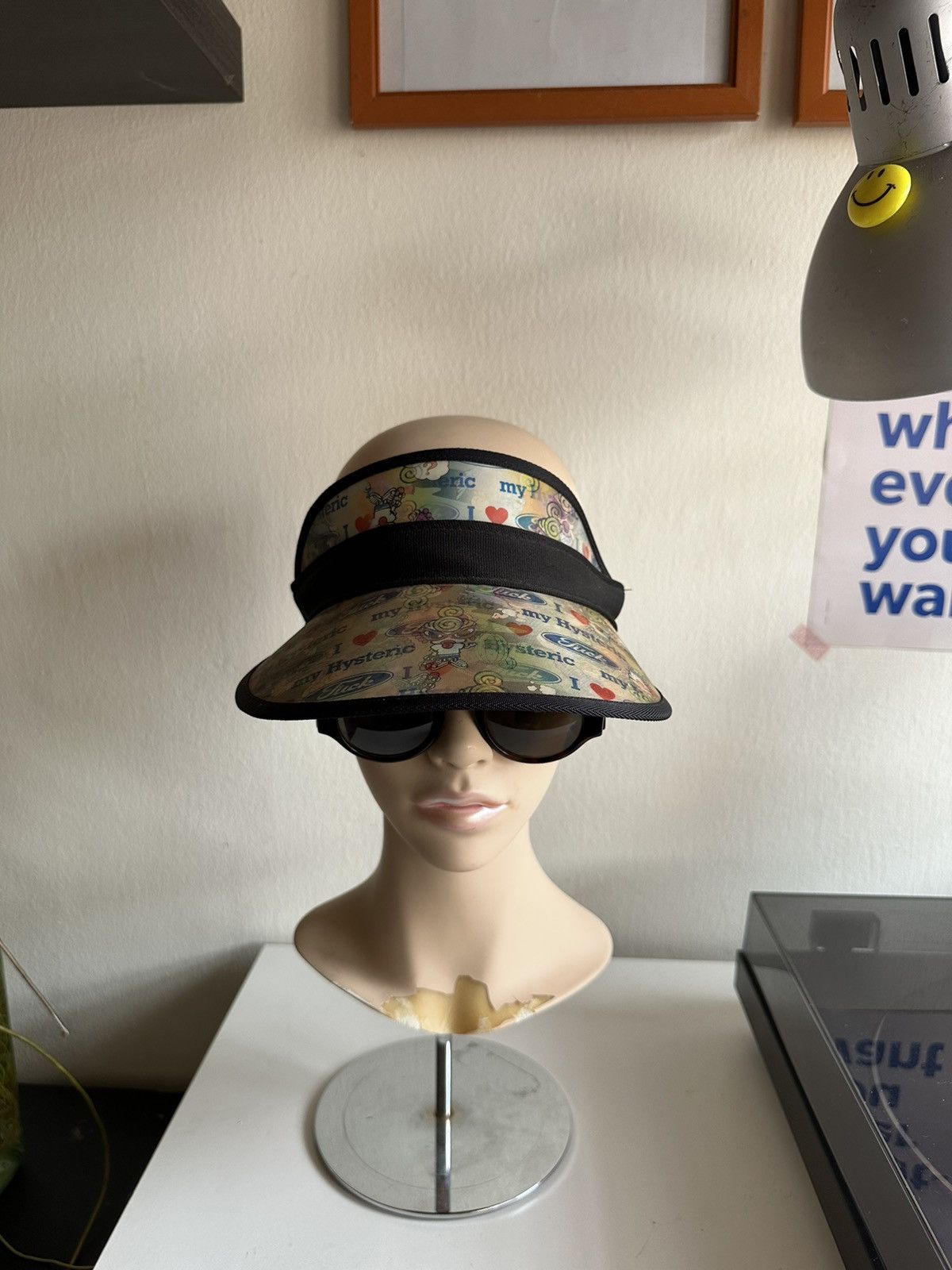 Hysteric Glamour 1990s Hysteric Glamour Racing Flip Logo Visor Cap Size ONE SIZE - 3 Thumbnail