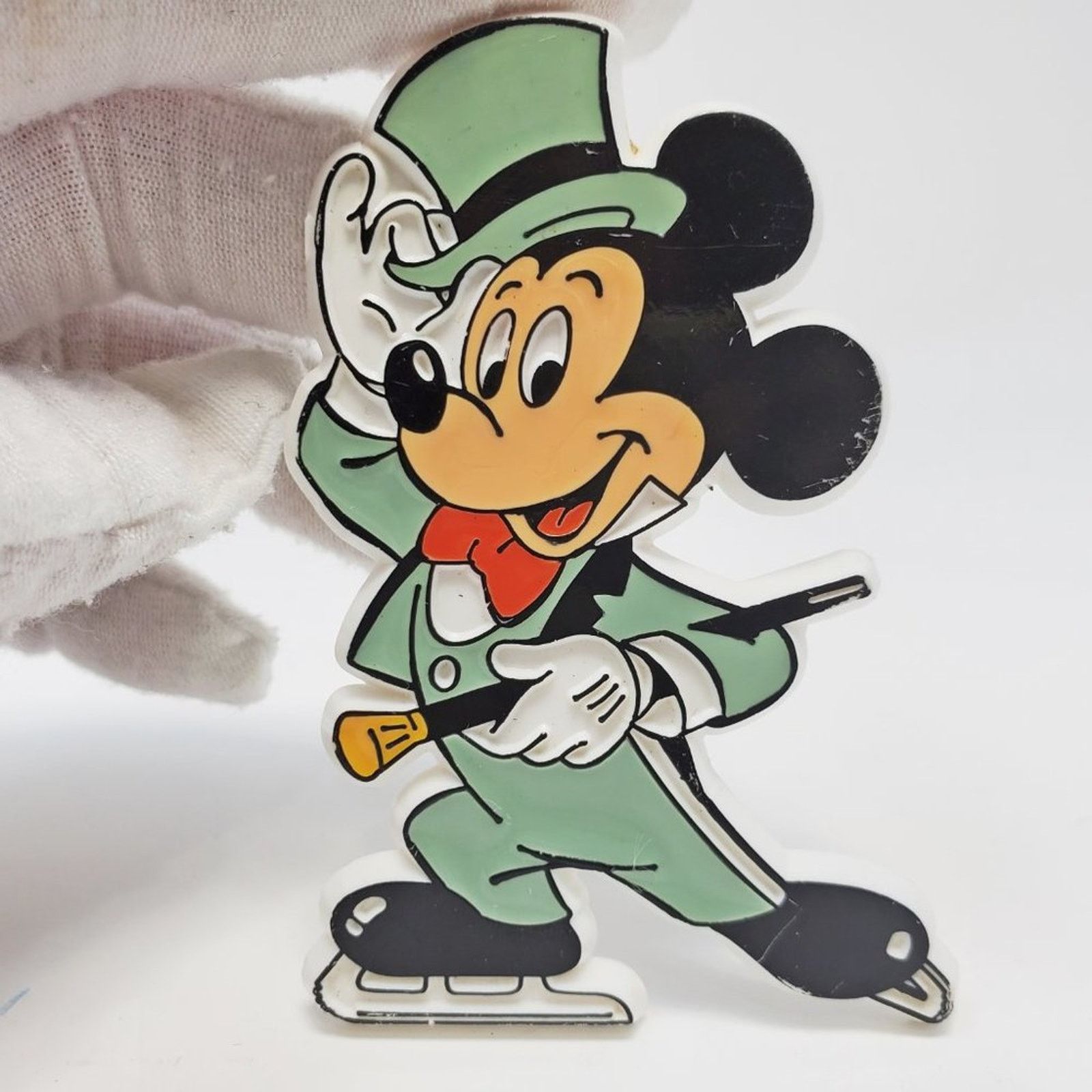 Disney Rare H2F Disney Great Ice Odysseys VTG Plastic Mickey Pin Size ONE SIZE - 2 Thumbnail
