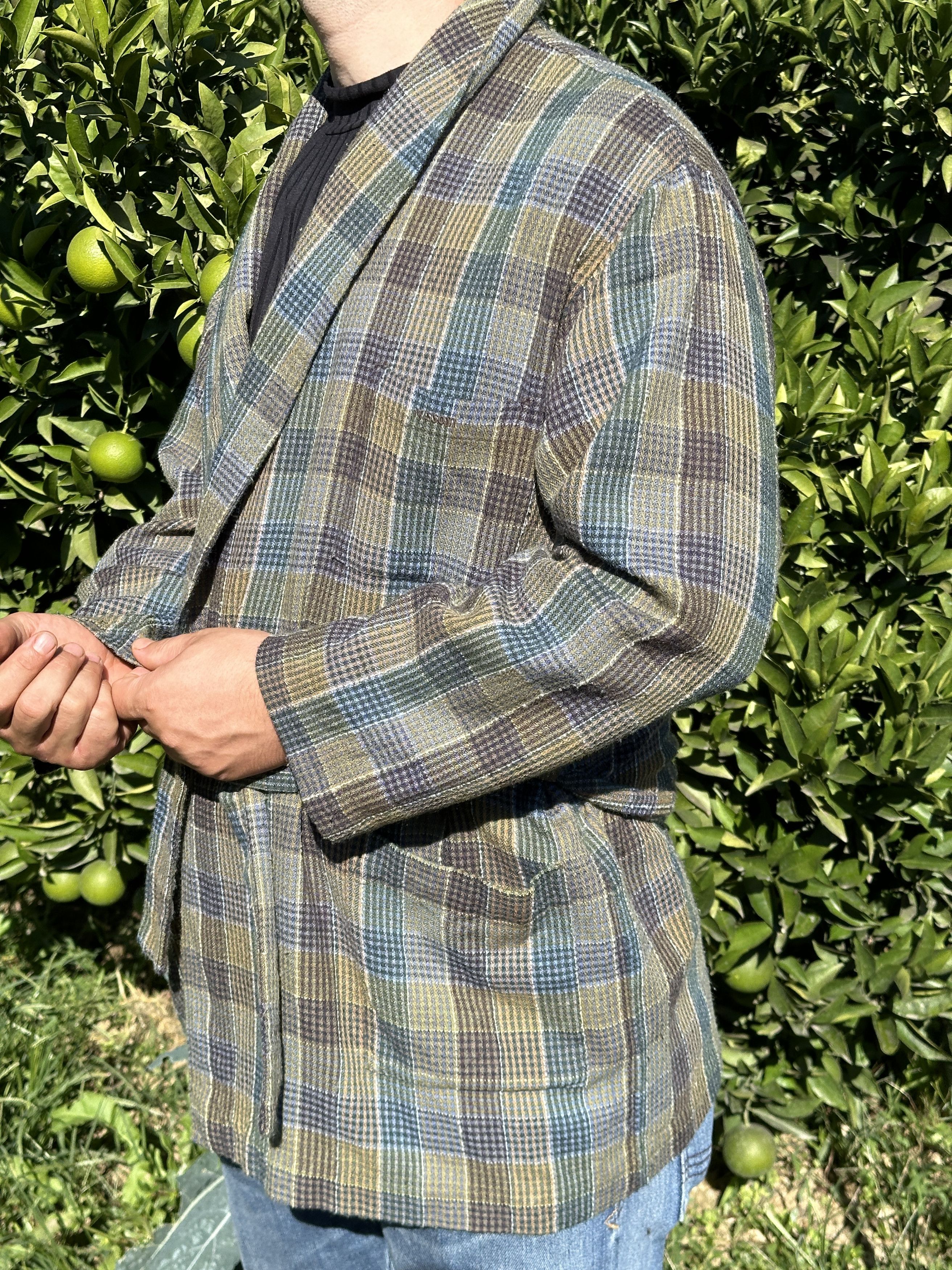 Missoni Bathrobe Missoni 3D Knit Stripe Retro Light Robe Size 52 L Size US L / EU 52-54 / 3 - 14 Thumbnail