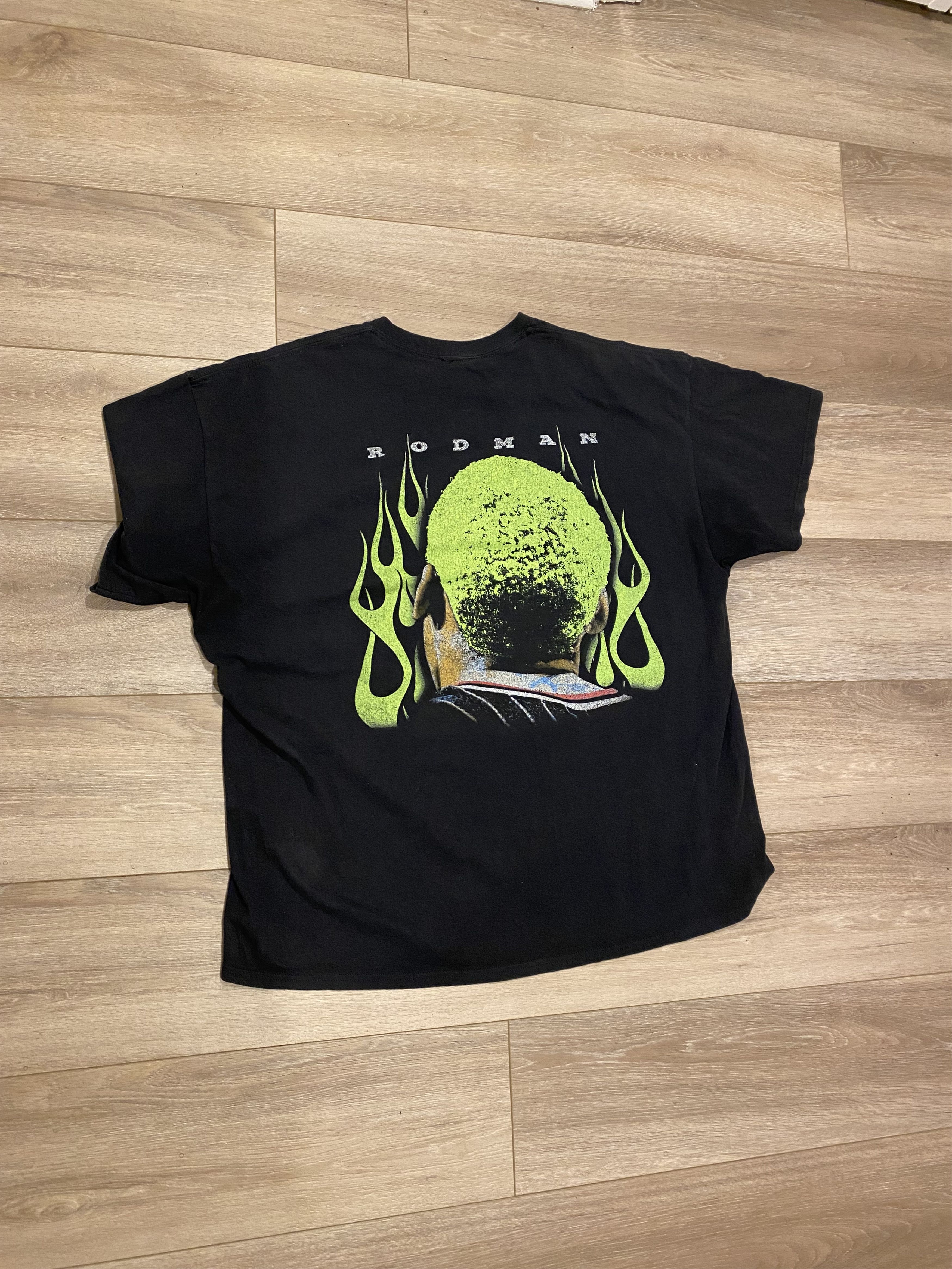Other Dennis Rodman Tshirt (vintage) Size US XL / EU 56 / 4 - 2 Thumbnail