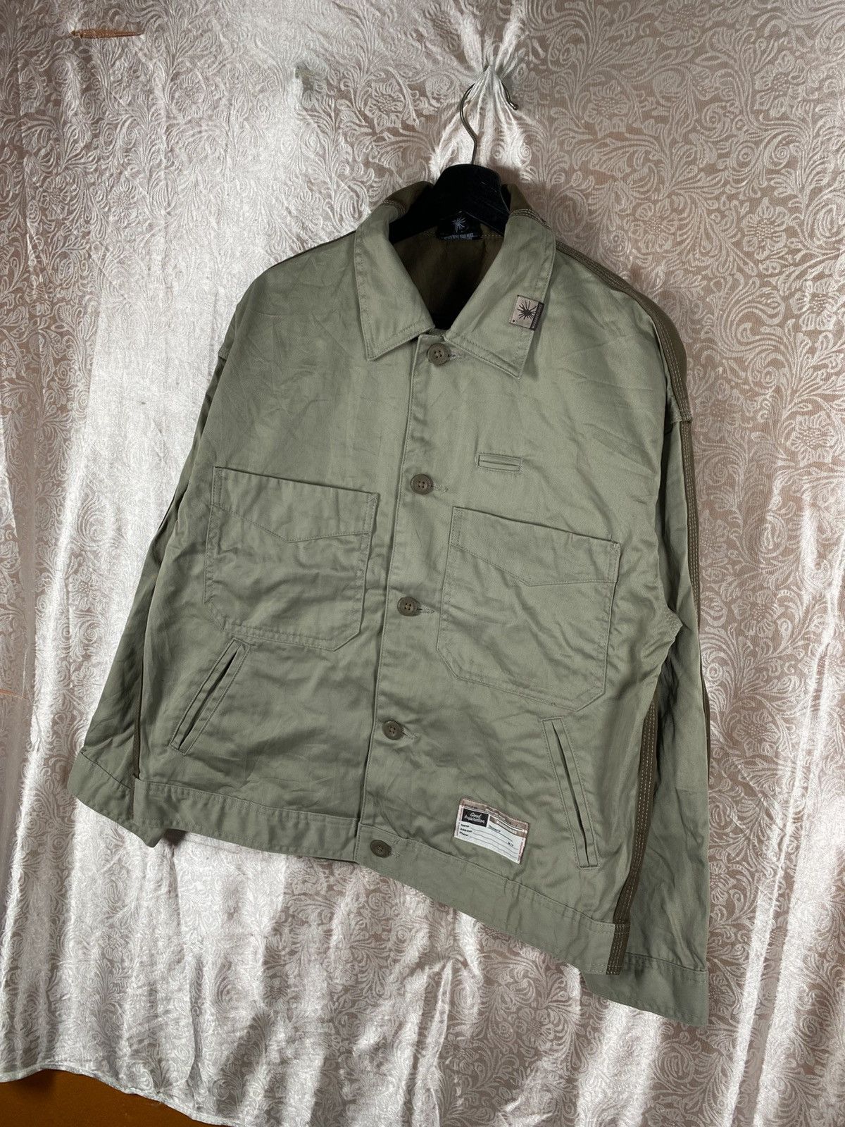 Maison MIHARA YASUHIRO Vintage Mihara Yasuhiro Work Jacket Olive Utility Japan Size US S / EU 44-46 / 1 - 4 Thumbnail