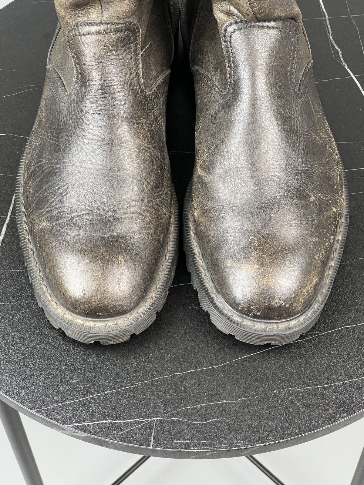 Dr. Martens Vintage Dr.Martens Leather Winter Wool Inner Boots (Y0589) Size US 8 / EU 41 - 5 Thumbnail