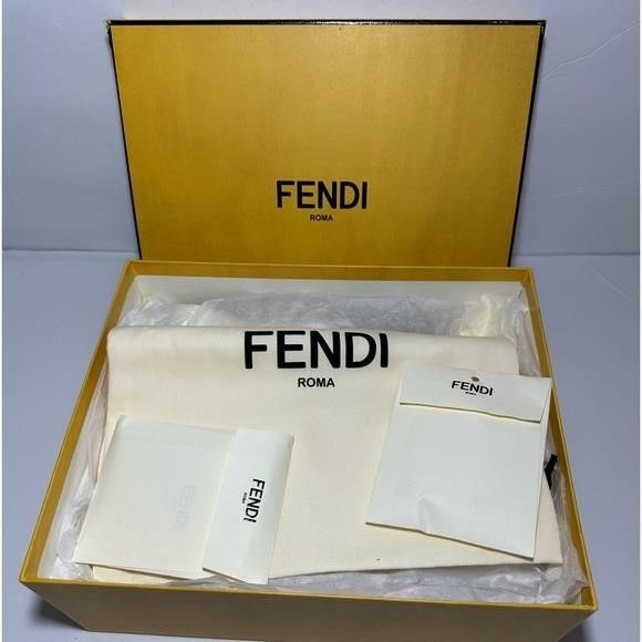 Fendi FENDI Leather Mesh Accents Slingback Pumps","description":"F Size US 6 / IT 36 - 6 Thumbnail