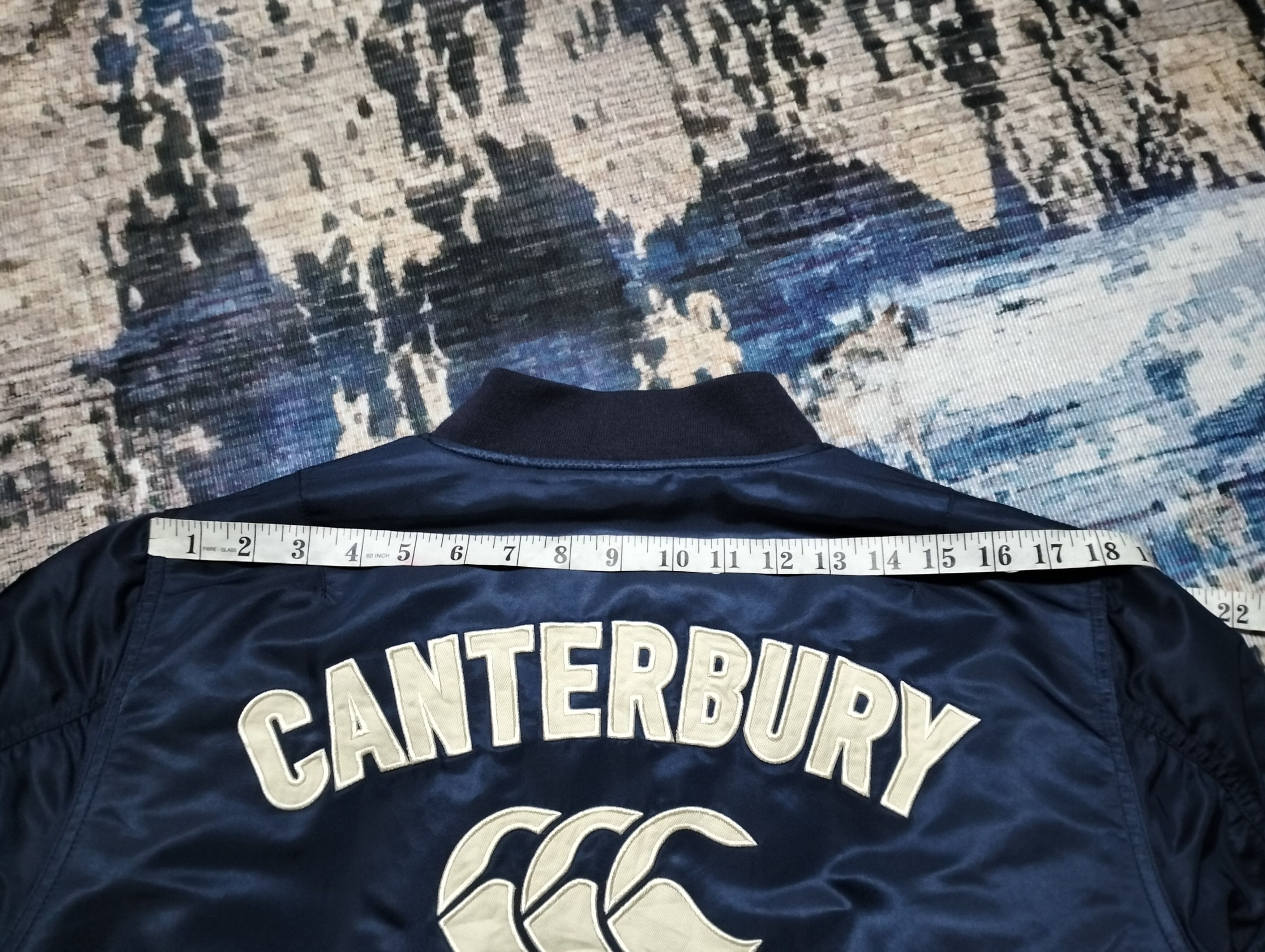 Canterbury of New Zealand Canterbury Ma-1 Bomber Jacket Embroidered Logo Size US L / EU 52-54 / 3 - 21 Thumbnail
