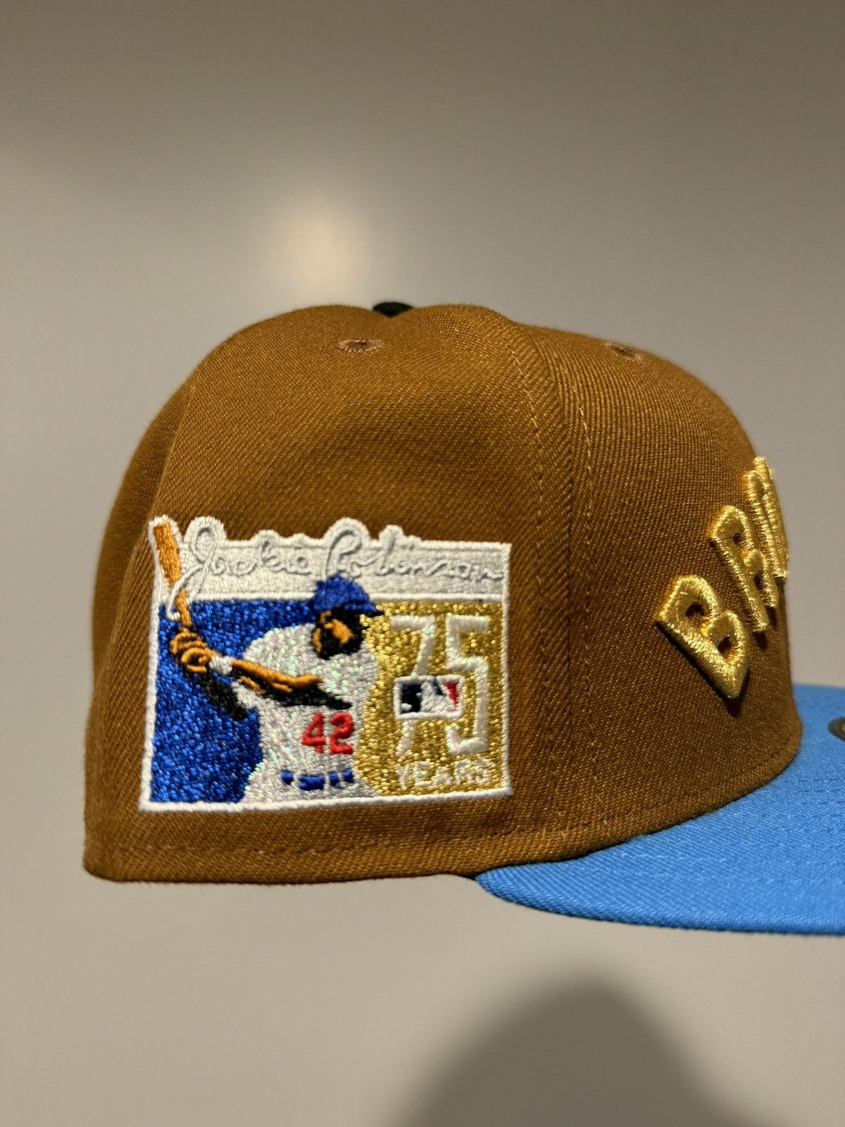 Hat Club × MyFitteds × New Era Hatclub Exclusive Myfitteds Brooklyn Dodgers Jackie Robinson Size ONE SIZE - 2 Thumbnail