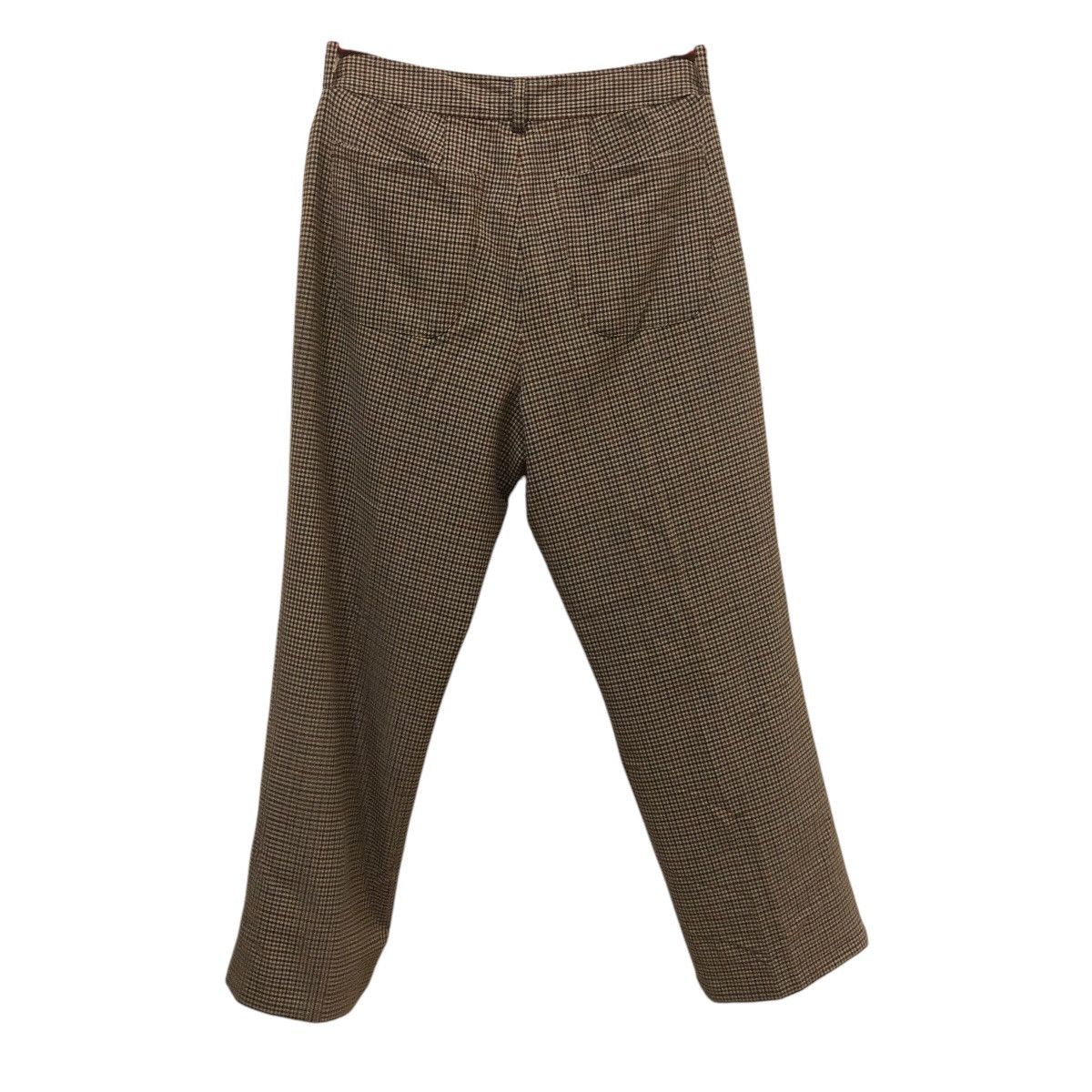 A.P.C. Hazelnut Checkered Flares A.P.C Pants Straight Size 28" / US 6 / IT 42 - 6 Thumbnail