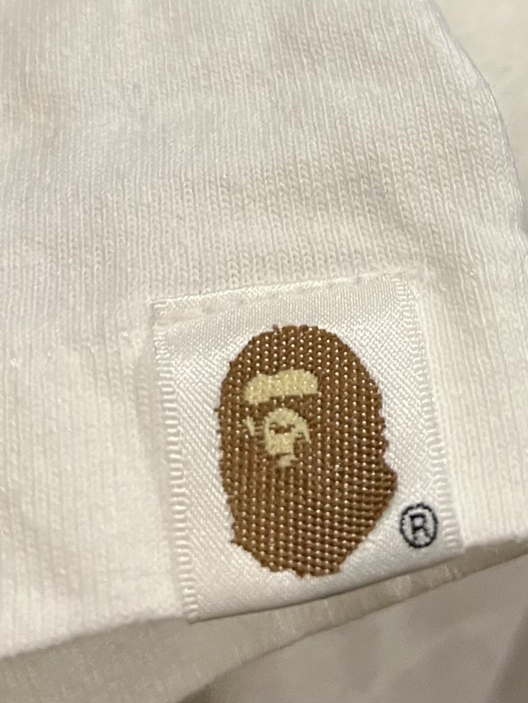 Bape Bape camo logo tee shirt Size US S / EU 44-46 / 1 - 6 Thumbnail