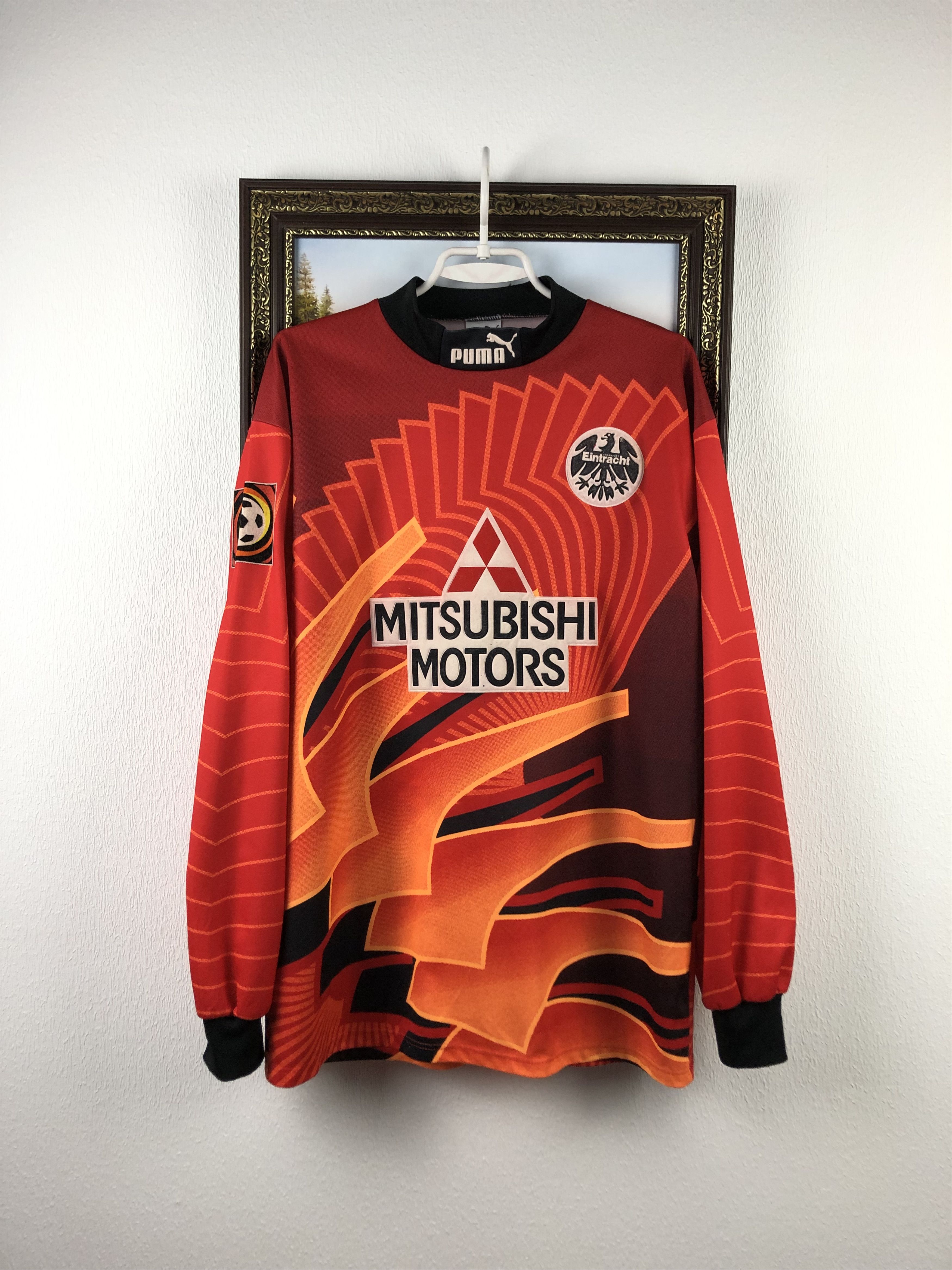 Eintracht Frankfurt Goalkeeper shirt 1995 Soccer Jersey
