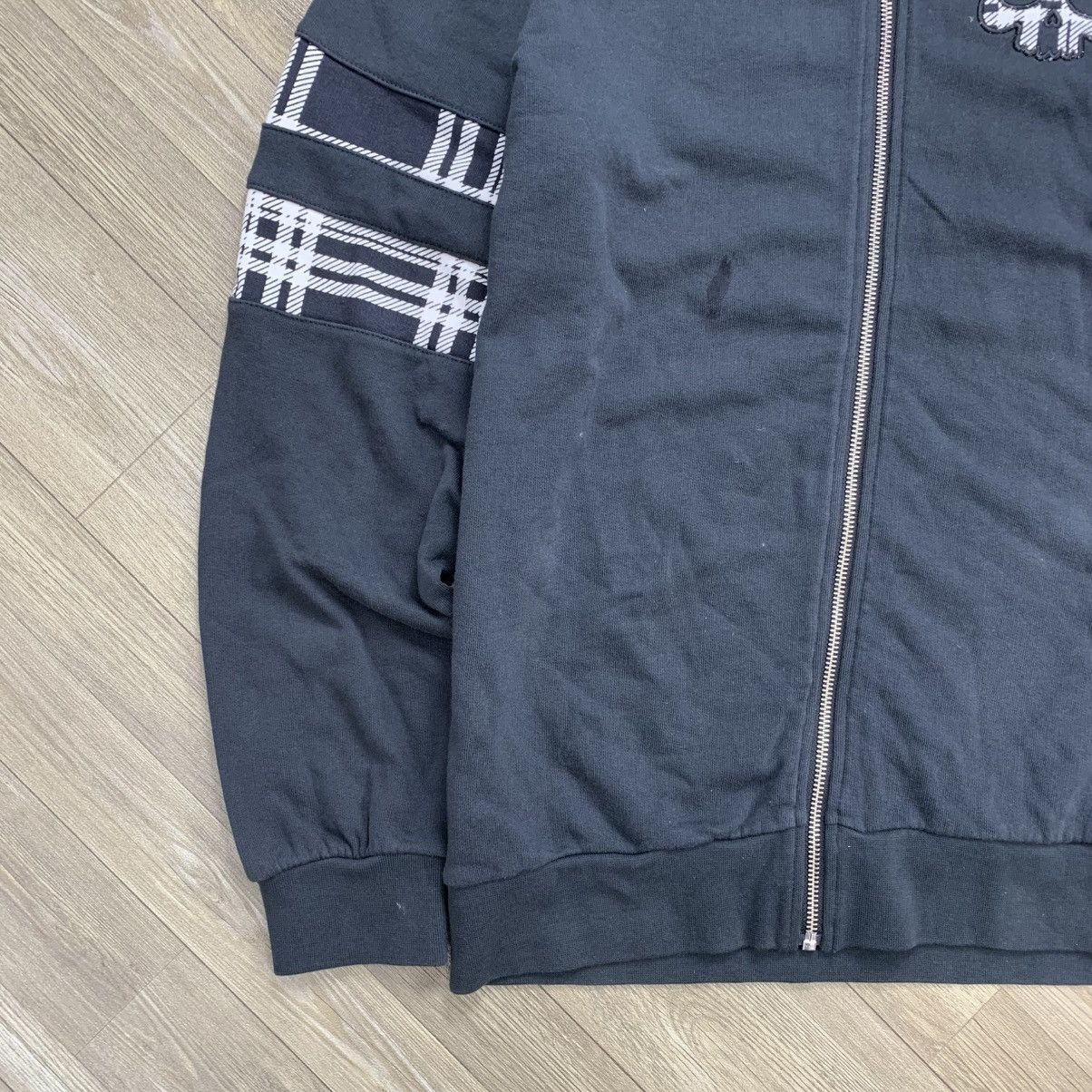 HYDROGEN Hydrogen Skull Number Zip Hoodie Black Size US L / EU 52-54 / 3 - 3 Thumbnail