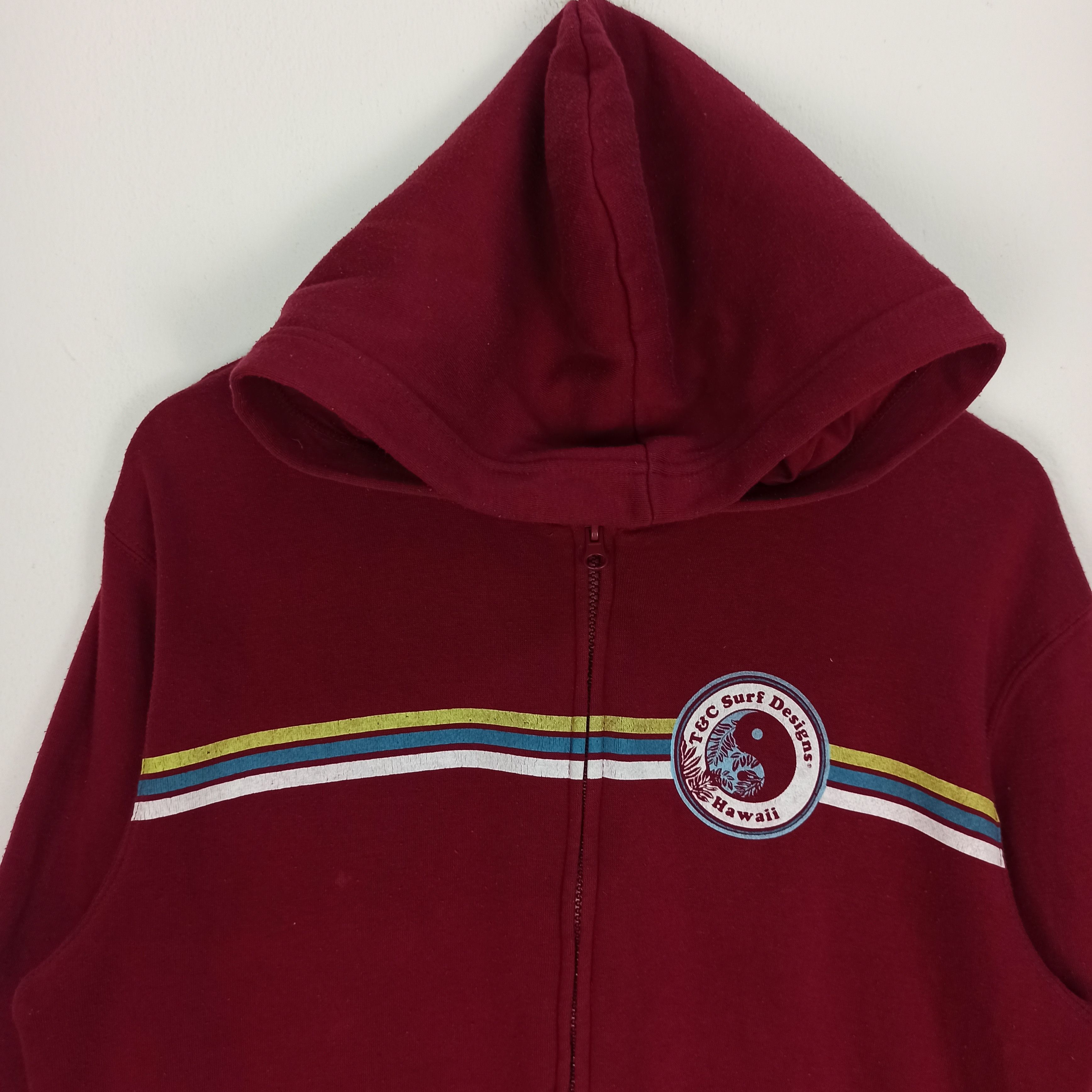Other Rare Vintage T&C Surf Hawaii Hoodie Size US L / EU 52-54 / 3 - 5 Thumbnail