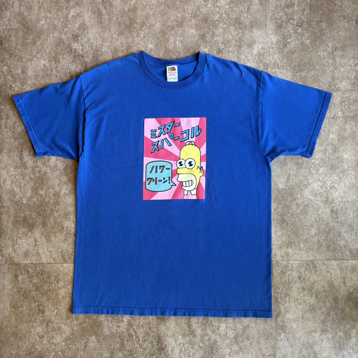 Vintage Vintage 2000s The Simpsons Mr. Sparkle T Shirt Size US XL / EU 56 / 4 - 4 Thumbnail
