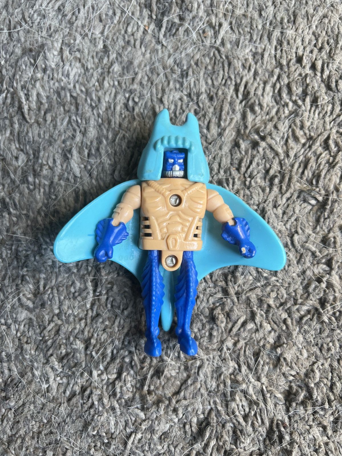 Transformers 1996 Hasbro Takara Transformers Beast Wars Manta Ray Figure Size ONE SIZE - 1 Thumbnail