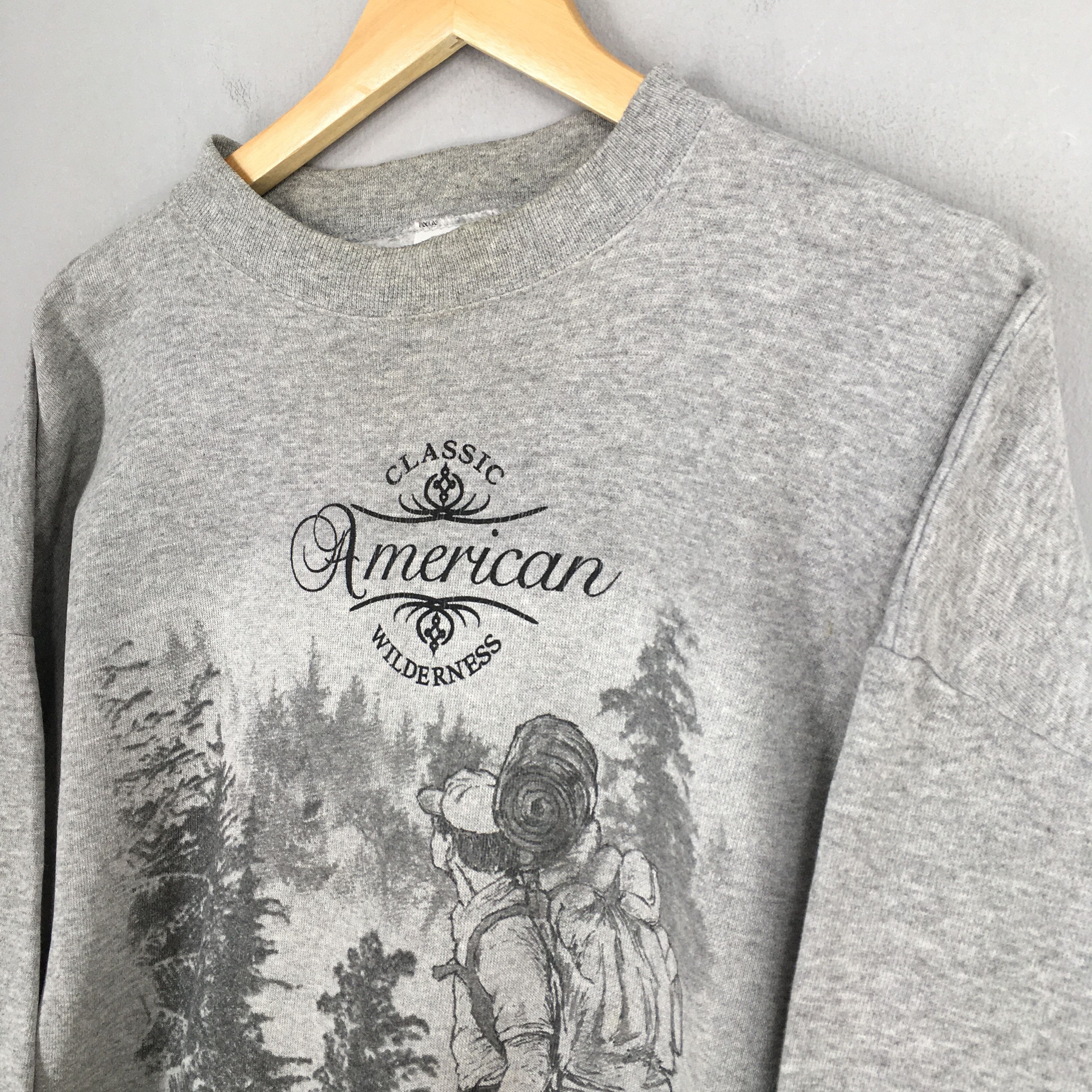 Habitat × Logo Athletic × Vintage Vintage American Wilderness Deer Sweatshirt XLarge Size US XL / EU 56 / 4 - 3 Thumbnail