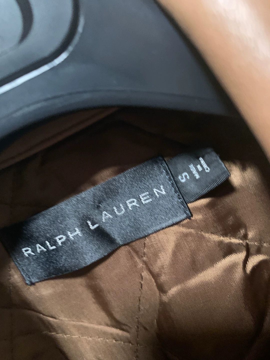 Ralph Lauren RL Black Label Safari Leather S Jkt Minor Shoulder Scuff Size US S / EU 44-46 / 1 - 2 Thumbnail