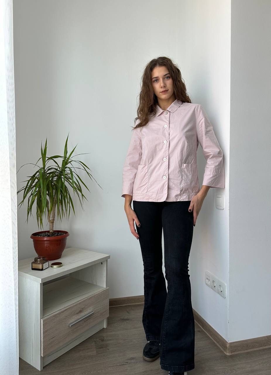Japanese Brand × Vintage Oska Women 1 US L 100% Cotton Pink Shirt Lagenlook Blouse Size S / US 4 / IT 40 - 2 Thumbnail