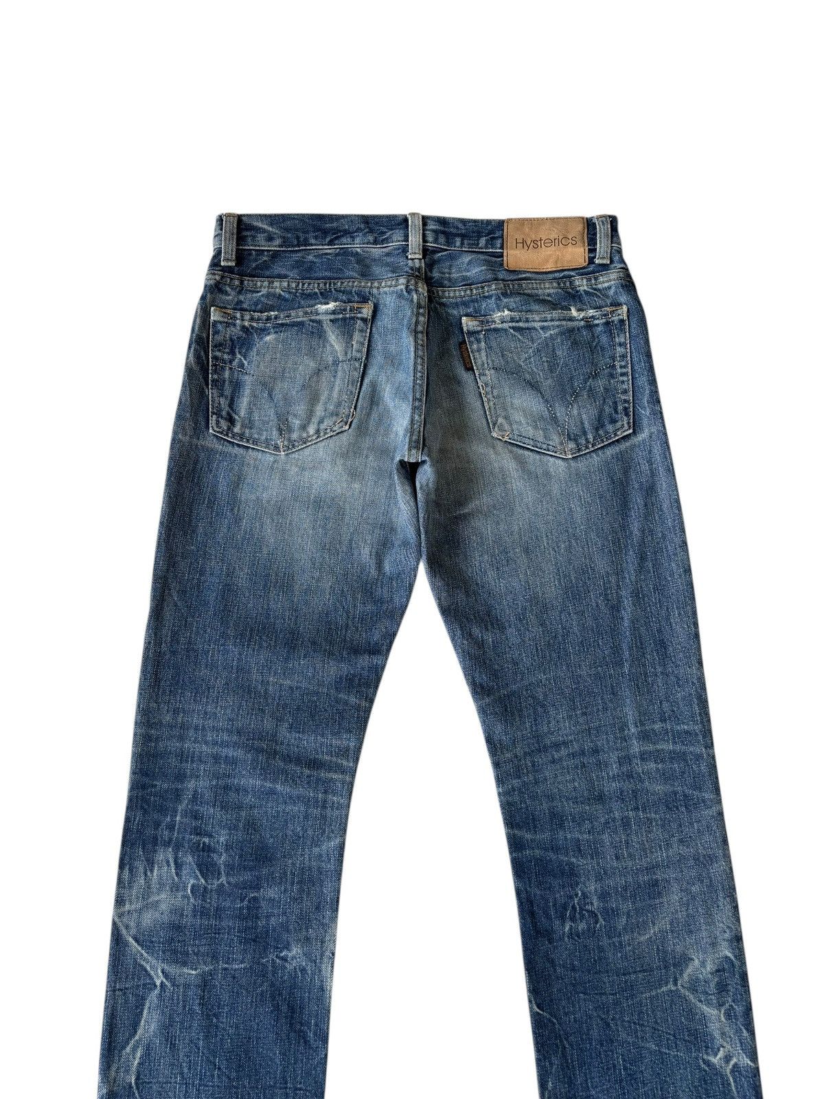 Hysteric Glamour × Undercover GRAIL🔥ARCHIVE HYSTERICS PUNK STUDDED DISTRESSED DENIM JEANS Size US 31 - 5 Thumbnail