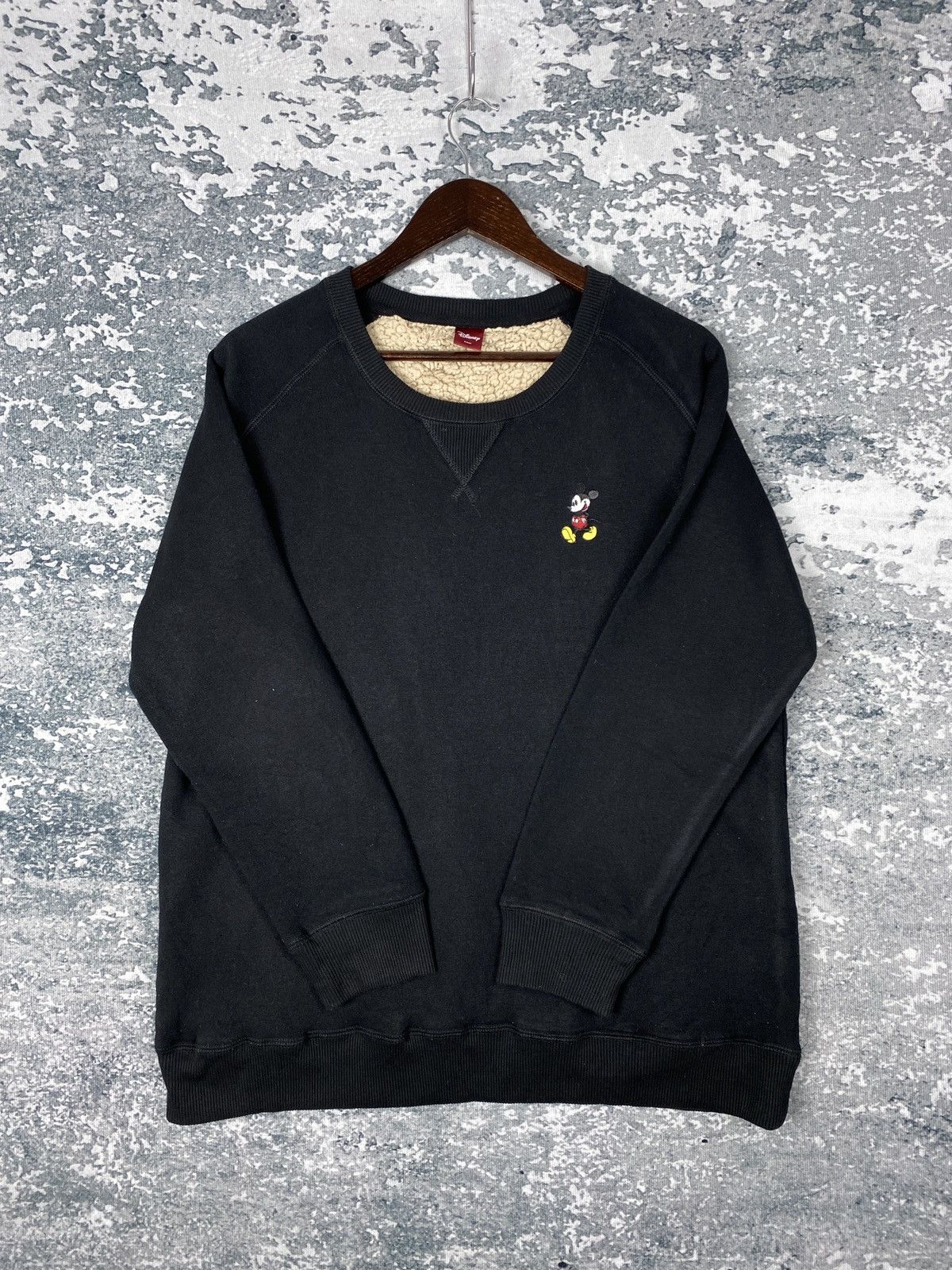 Disney Vintage Disney x Mickey Mouse Sherpa Lining Sweatshirts Size US M / EU 48-50 / 2 - 5 Thumbnail