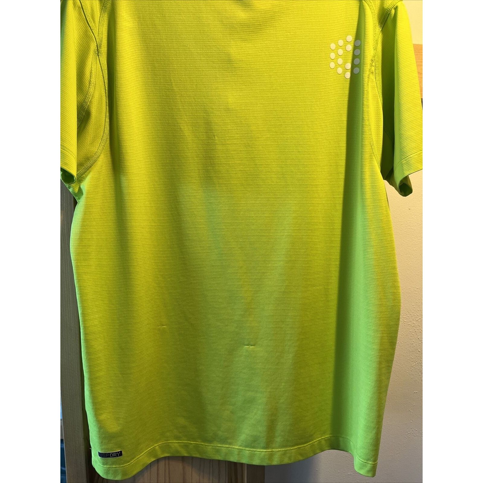 Puma Puma Sport Lifestyle Men’s M Neon Green Polyester Polo Shirt Size US M / EU 48-50 / 2 - 11 Thumbnail