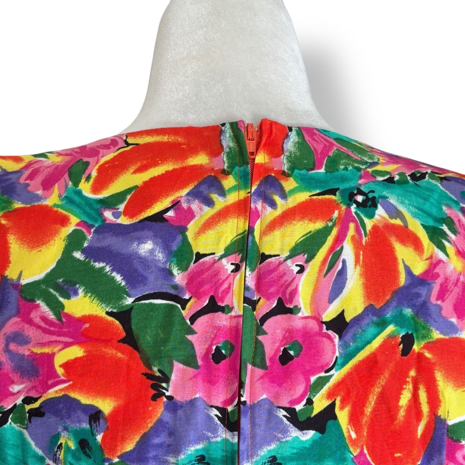 Vintage Vintage Jessica Howard Petite Floral Wiggle Dress Size 4 Size XS / US 0-2 / IT 36-38 - 6 Thumbnail