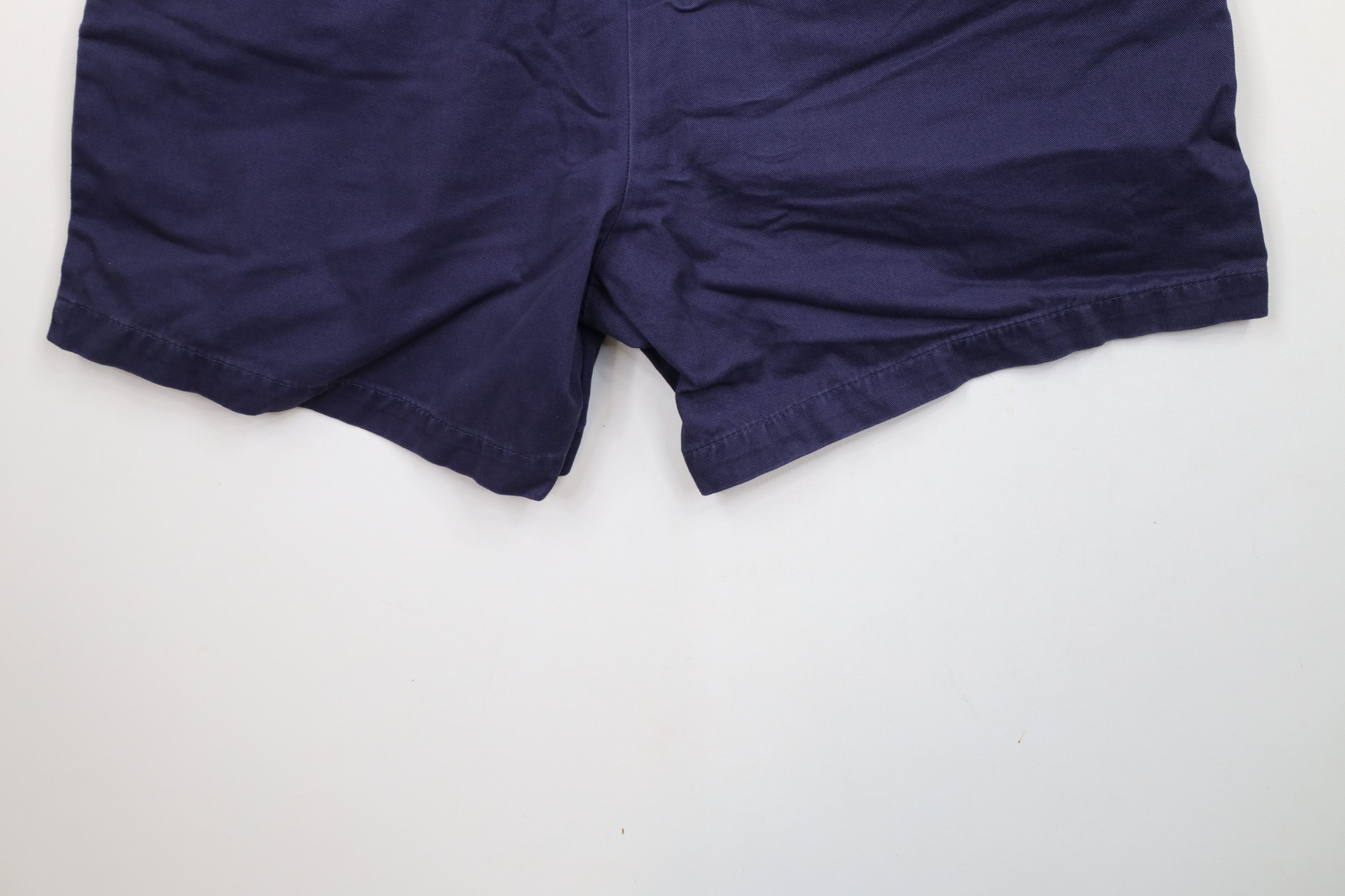 Ralph Lauren × Vintage Vintage 90s Ralph Lauren Pleated Above Knee Chino Shorts Size US 36 / EU 52 - 13 Thumbnail