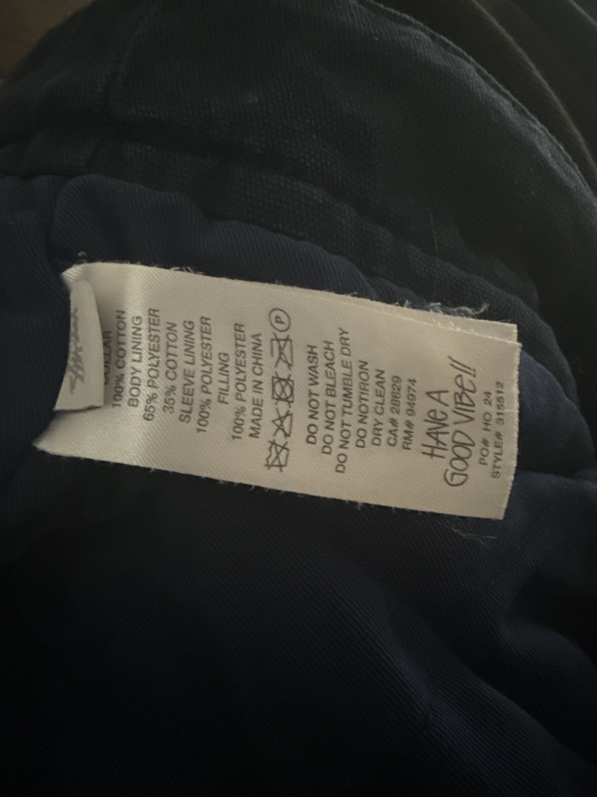 DENIM TEARS × Stussy Stussy denim tears canvas work jacket Size US L / EU 52-54 / 3 - 5 Thumbnail