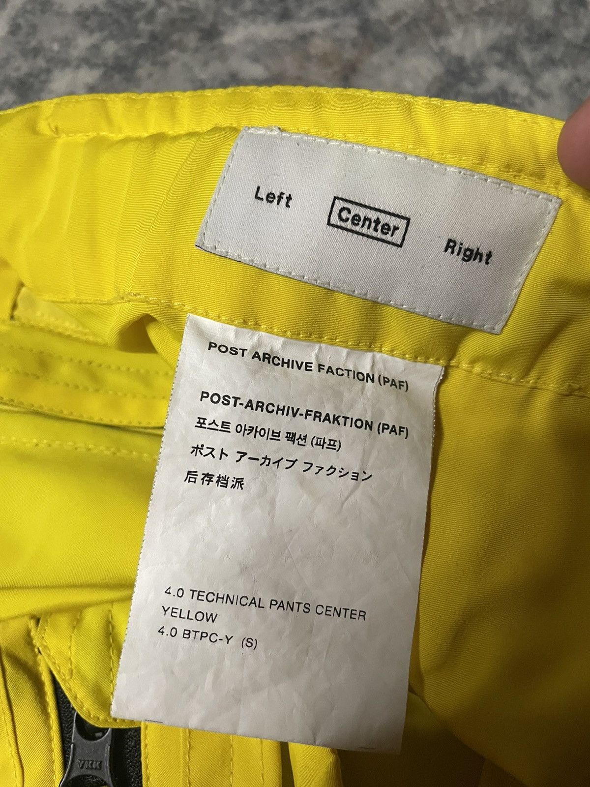 POST ARCHIVE FACTION (PAF) 4.0 Technical center Pants Size US 34 / EU 50 - 5 Thumbnail