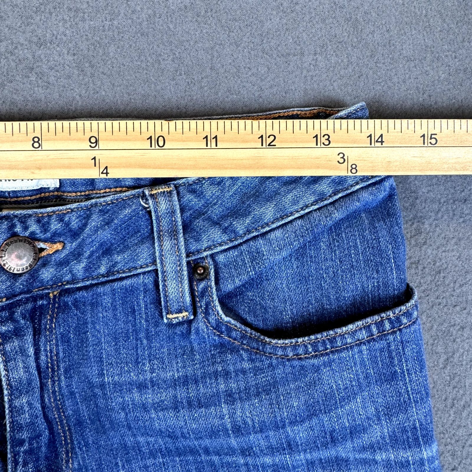 L.L. Bean L.L. Bean Jeans Women's Size 4 (27x28) Favorite Fit Size 27" / US 4 / IT 40 - 5 Thumbnail