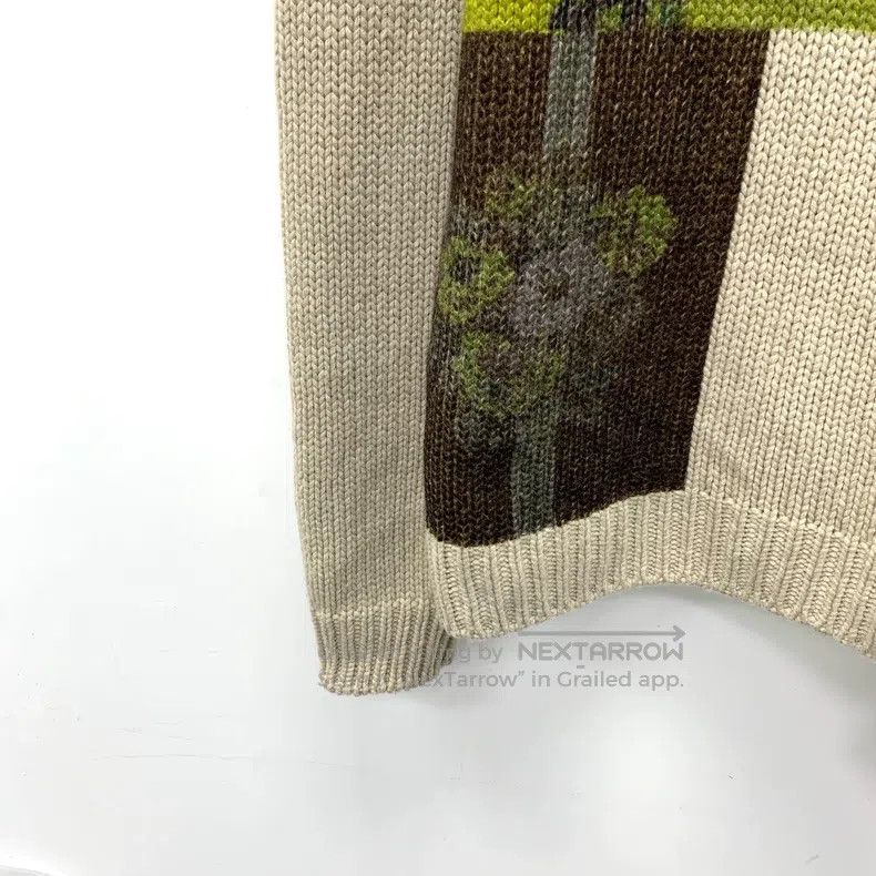 Hermes Hermes Color Block Floral Intarsia Cashmere High Neck Long Size US L / EU 52-54 / 3 - 4 Thumbnail