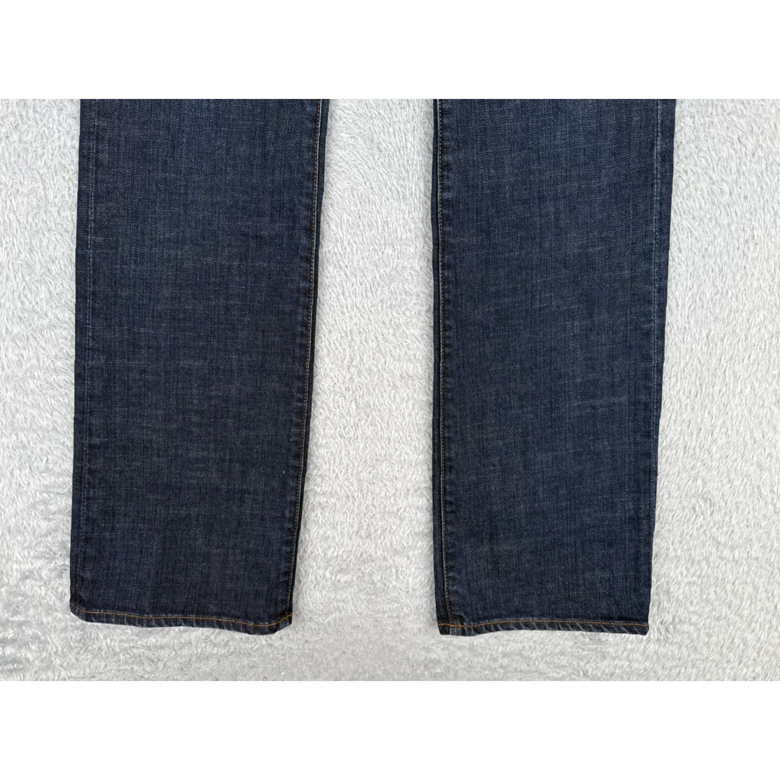 J.Crew J.CREW Womens Bootcut Jeans 28 Blue Dark Wash Cotton 30x32 Regular Fit Classic Size 28" / US 6 / IT 42 - 2 Thumbnail